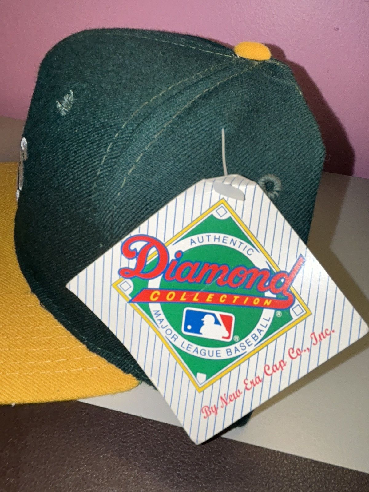 Vintage Vintage Oakland As 1990s size 73/4 Size ONE SIZE - 2 Thumbnail