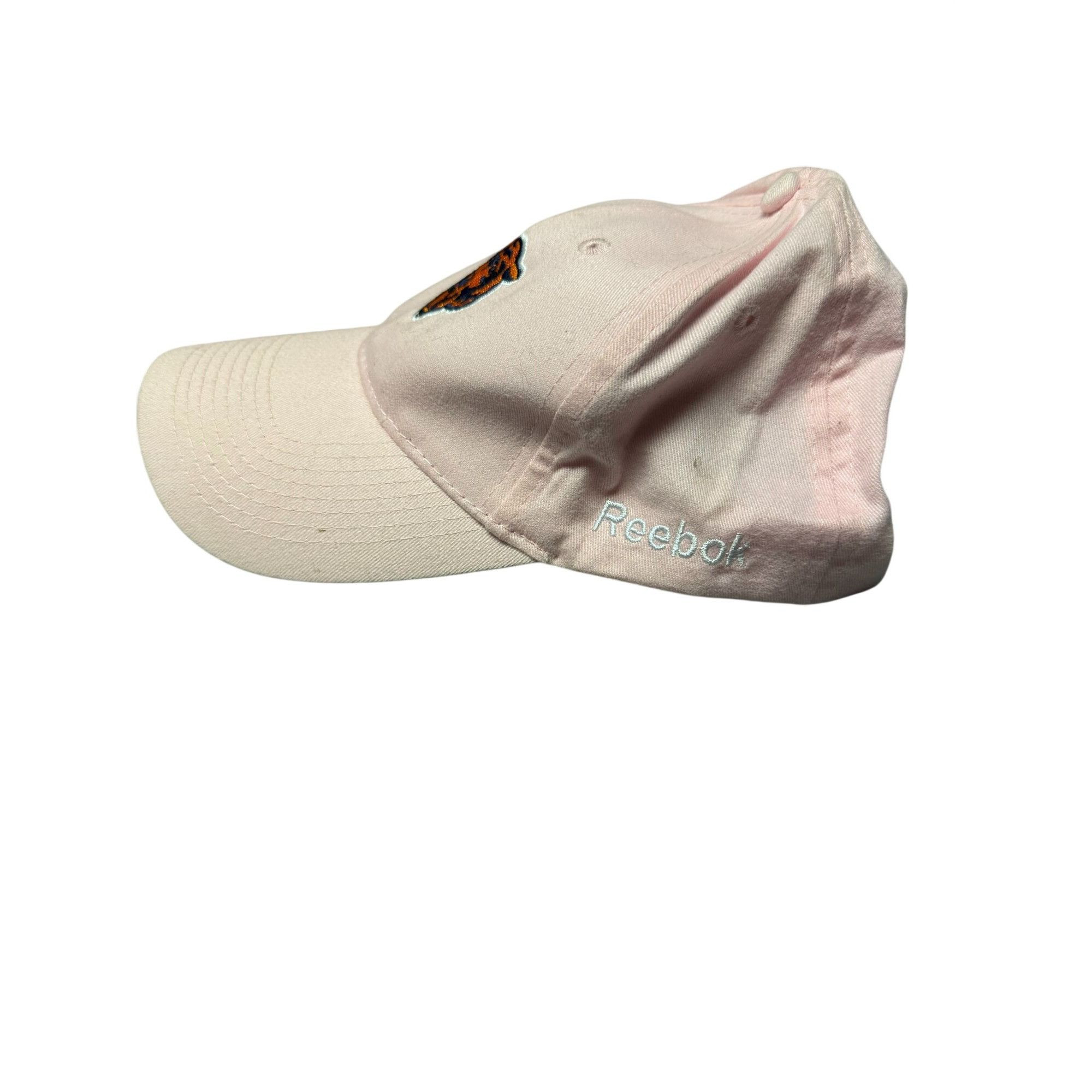 Reebok NWT Ladies Pink Chicago Bears Embroidered Cap Adjustable Vel Size ONE SIZE - 6 Thumbnail
