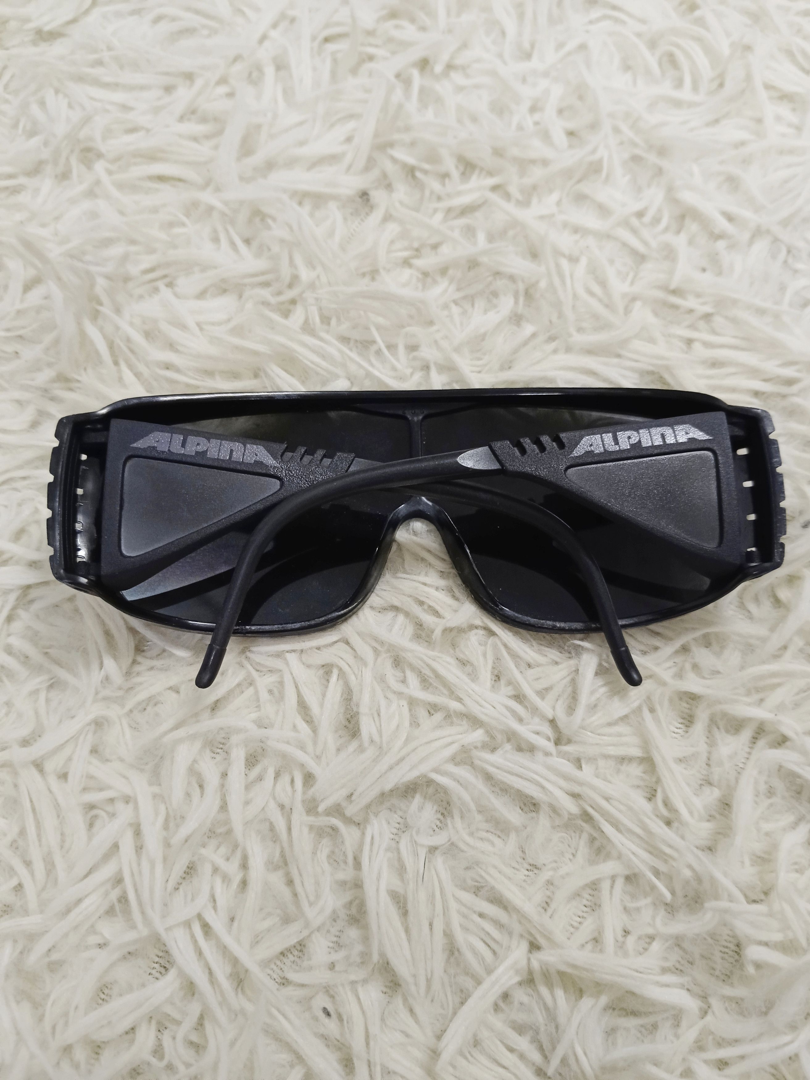 Vintage VINTAGE ALPINA OPTI-VIS OVERSIZE PLASTIC BLACK Size ONE SIZE - 2 Thumbnail