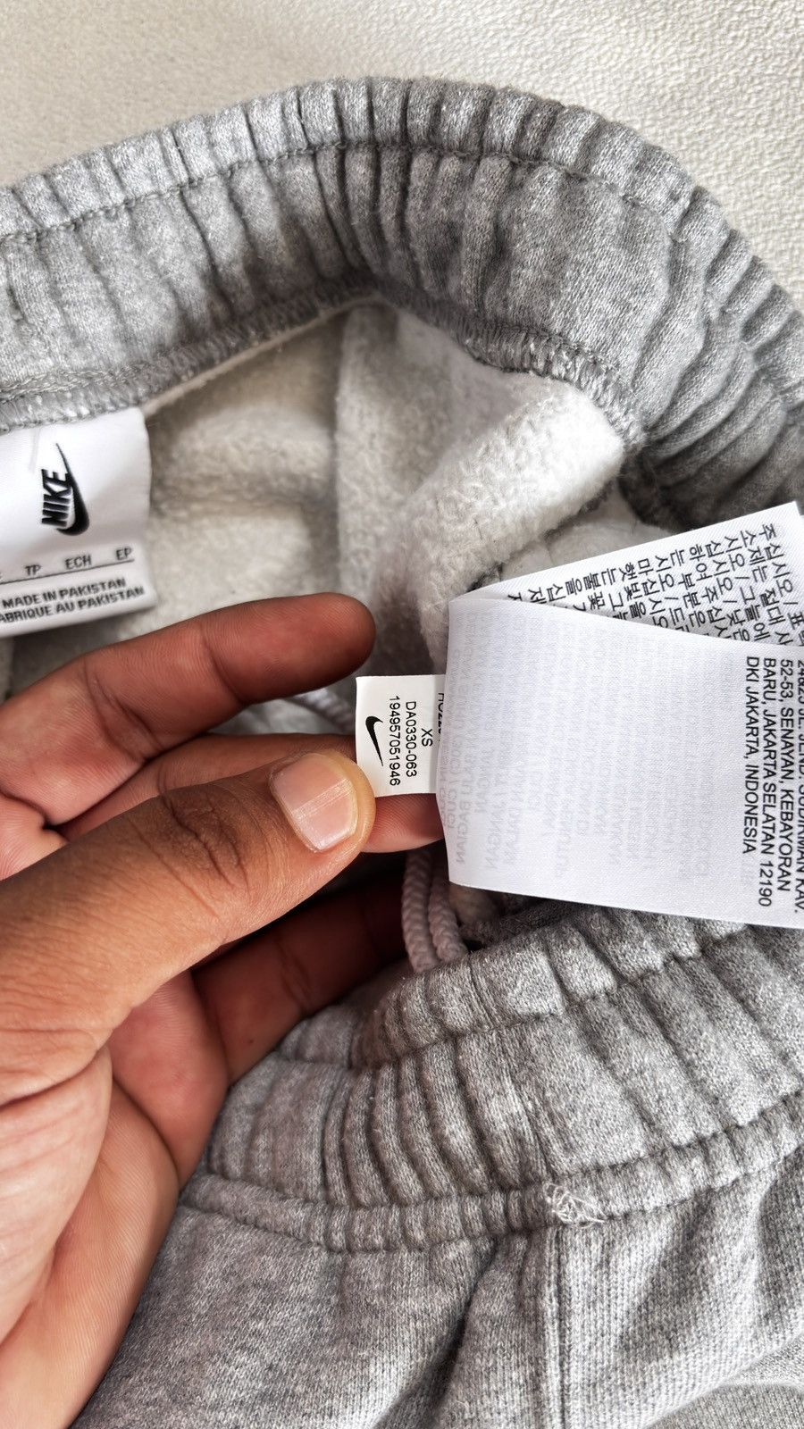 Nike NIKE SWOOSH FLEECE PANTS GREY Size US 32 / EU 48 - 5 Thumbnail