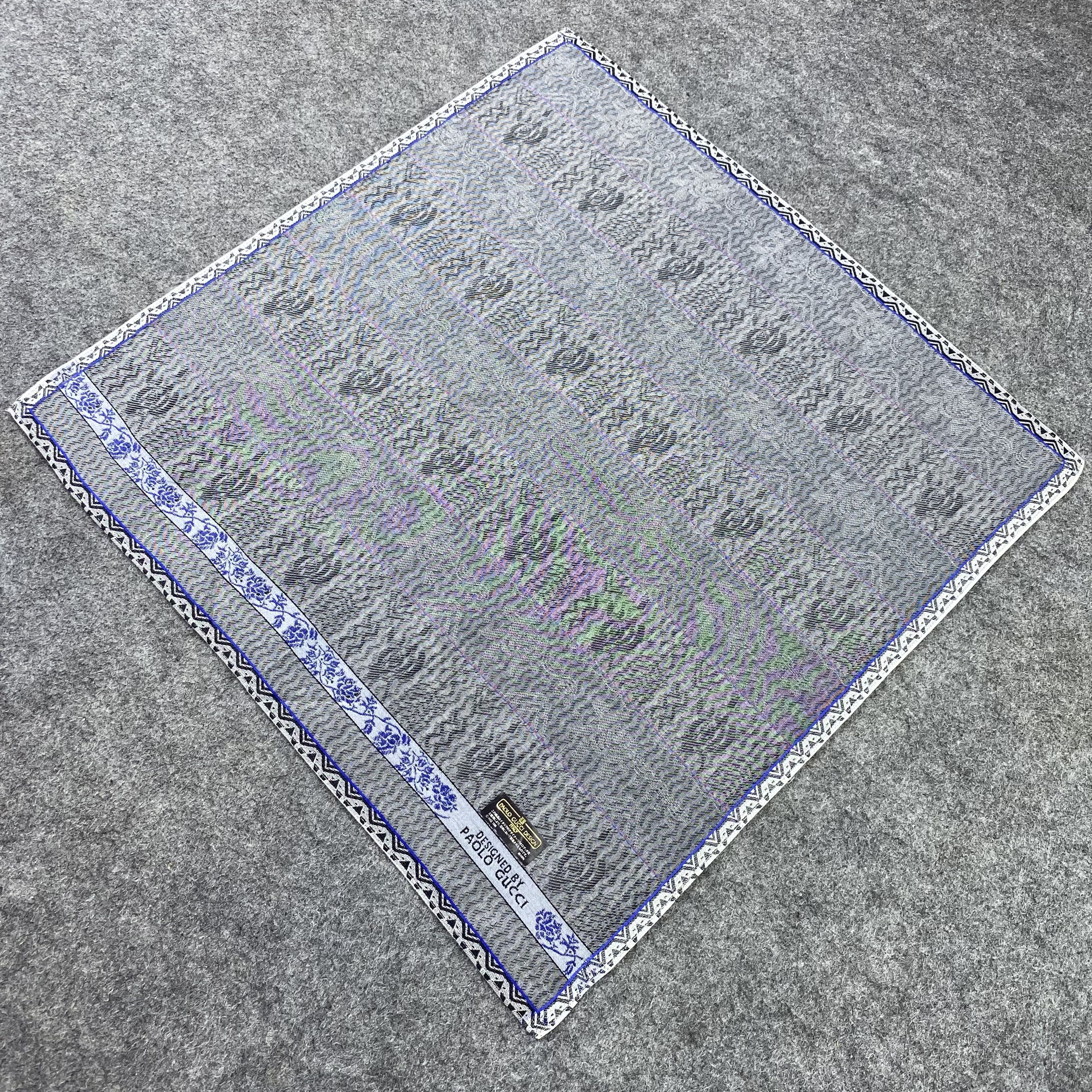 Paolo Gucci Paolo Gucci Paislee Handkerchief / Bandana/Neckerchief-B594 Size ONE SIZE - 4 Thumbnail