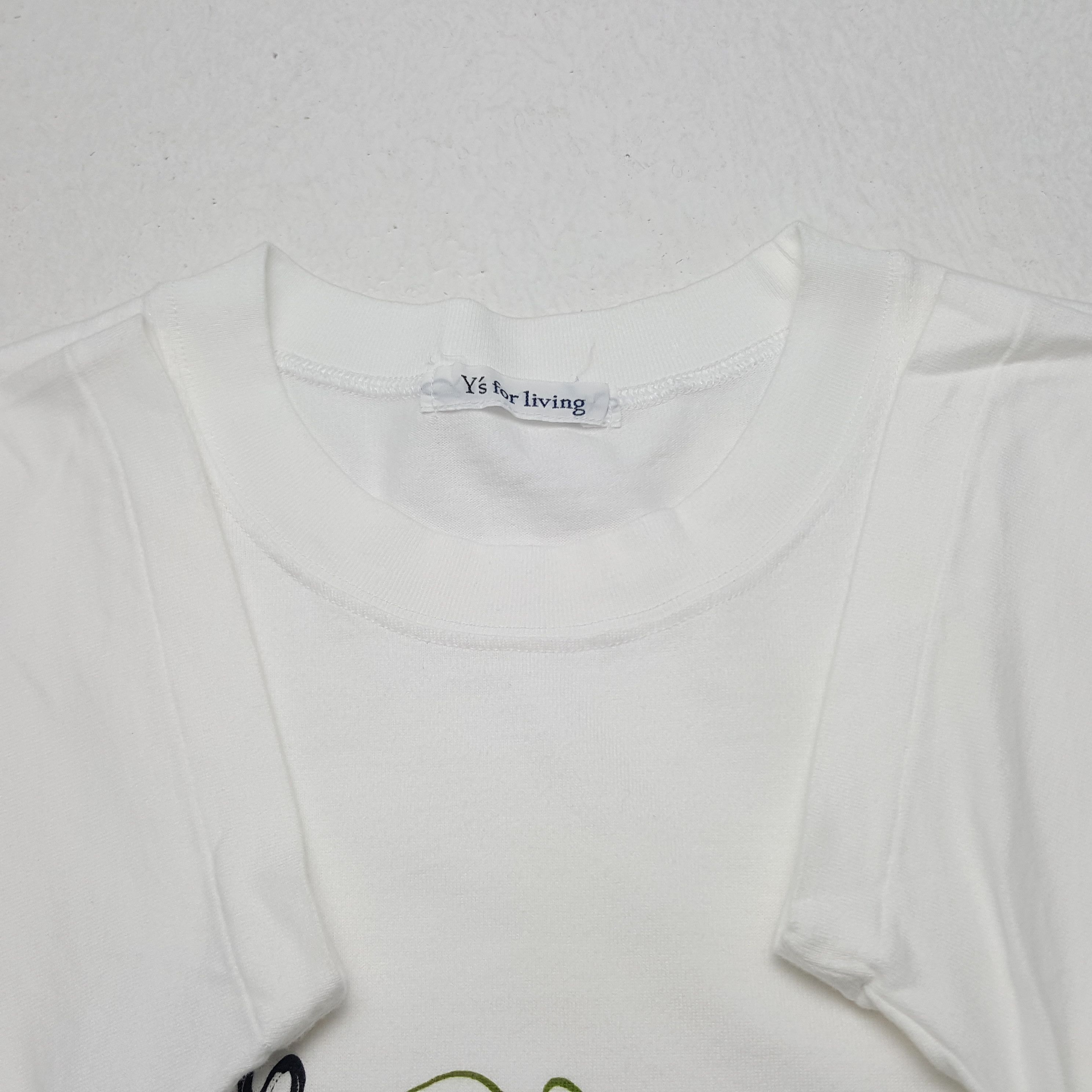 Vintage × Y's × Yohji Yamamoto Vintage Y's For Living by Yohji Yamamoto Japanese Tshirt Size US M / EU 48-50 / 2 - 4 Thumbnail