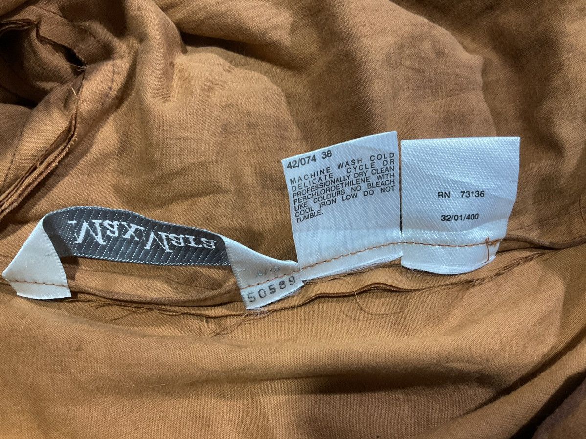 Designer 🔥Vintage Max Mara Waxed Jacket Made In Italy Size US M / EU 48-50 / 2 - 10 Thumbnail