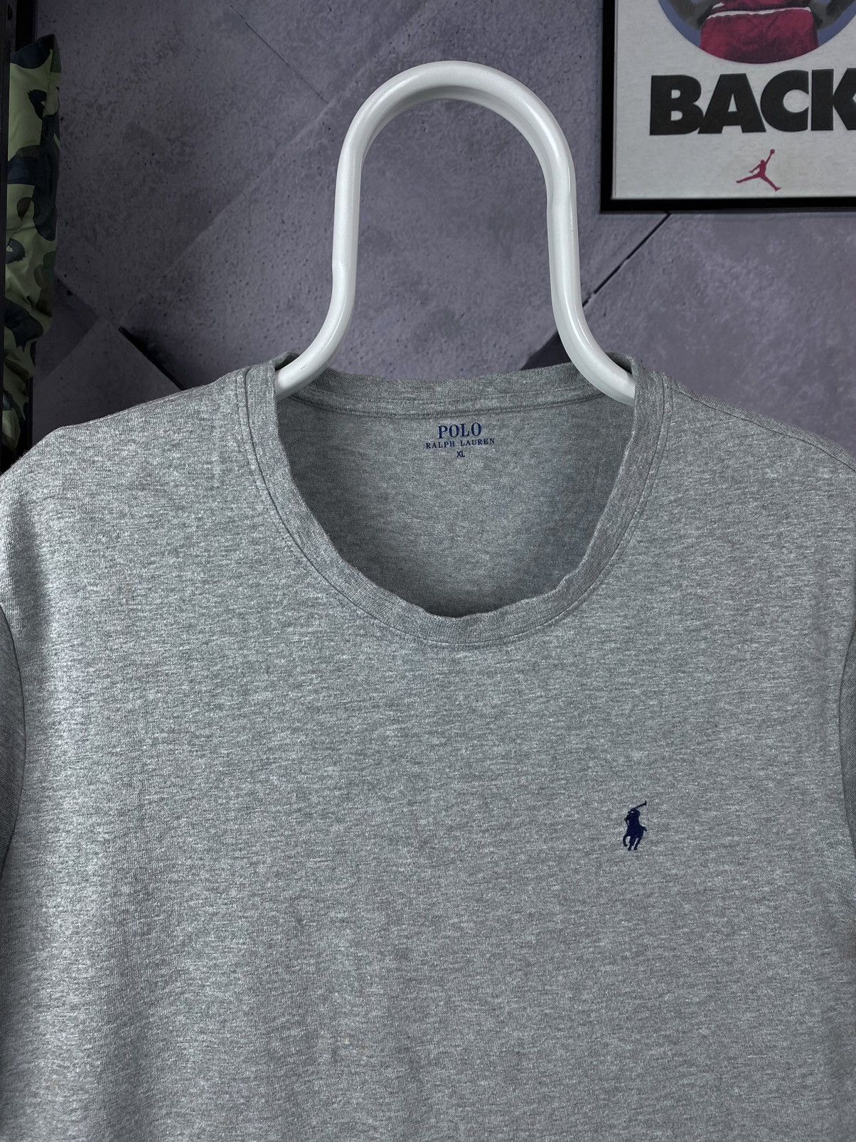 Polo Ralph Lauren Polo Ralph Lauren Base T-shirt Gray Size L Size US L / EU 52-54 / 3 - 2 Thumbnail