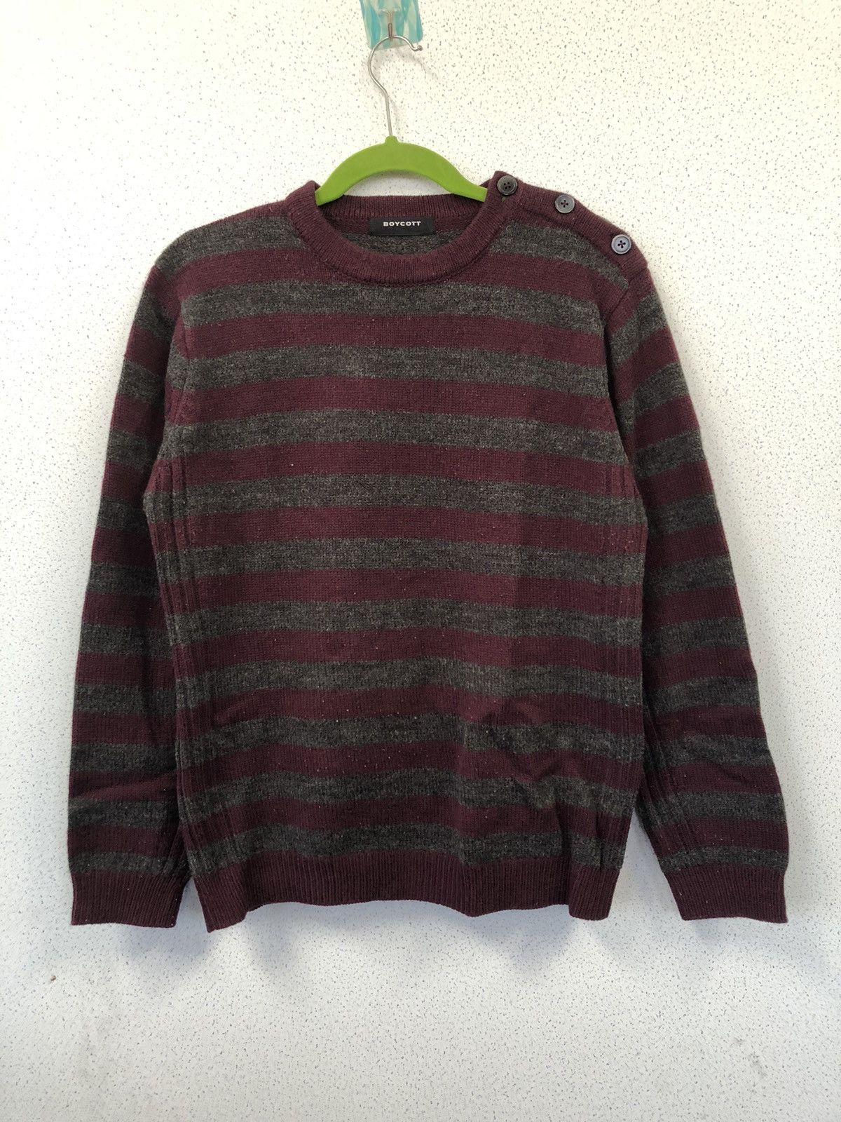 Boycott Stripe Sweater