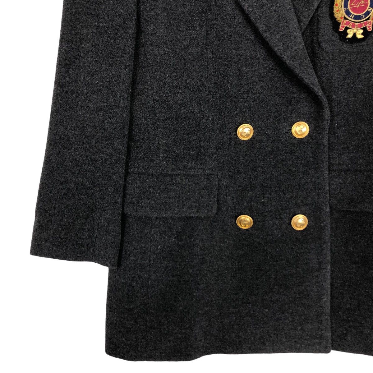 Vintage 🔥Vtg Givenchy Gold Button Wool Double Breast Jacket Coats Size US M / EU 48-50 / 2 - 4 Thumbnail