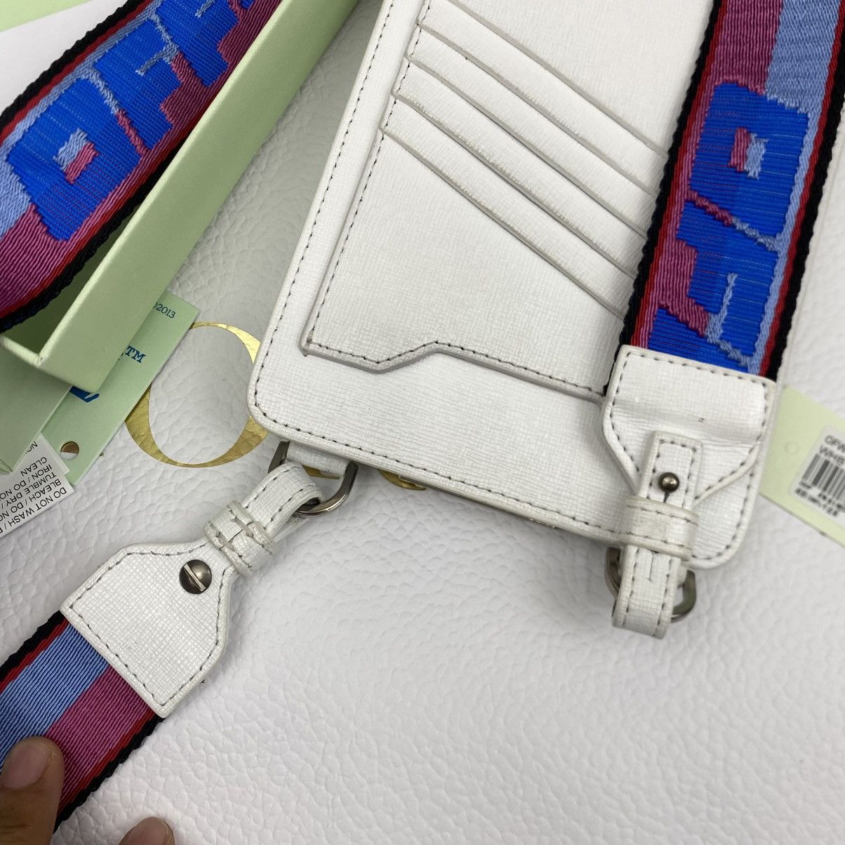 Off-White Off White Virgil Abloh Logo Crossbody Shoulder IPHONE Bag Size ONE SIZE - 17 Thumbnail