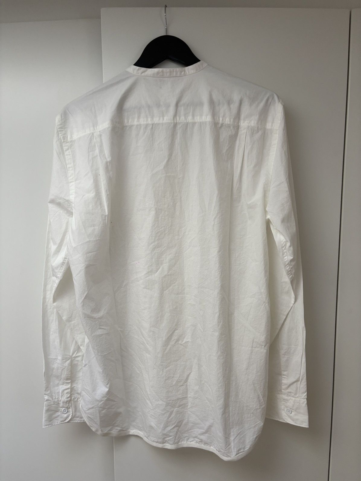 Orlebar Brown Mao collar white cotton shirt by Orlebar Brown Size US L / EU 52-54 / 3 - 3 Thumbnail