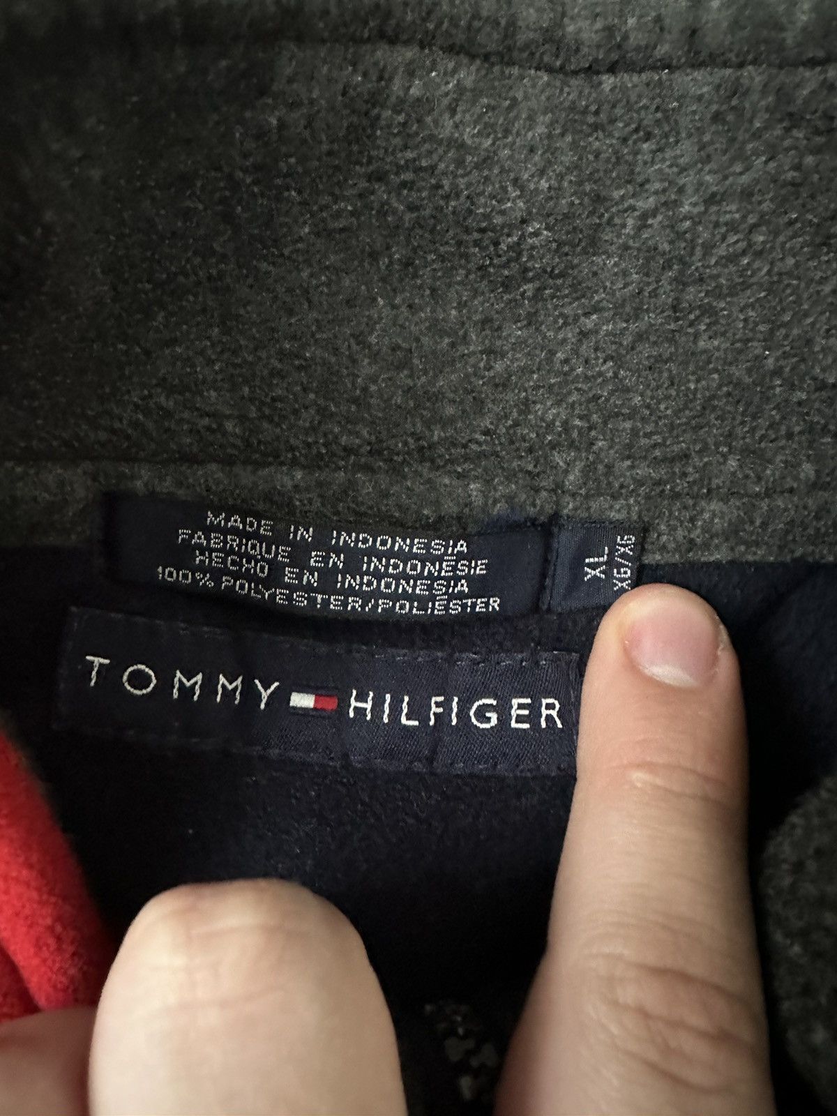 Tommy Hilfiger Tommy Hilfiger Vintage 1/3 Fleece Zip hype oldmoney Size US XL / EU 56 / 4 - 5 Thumbnail