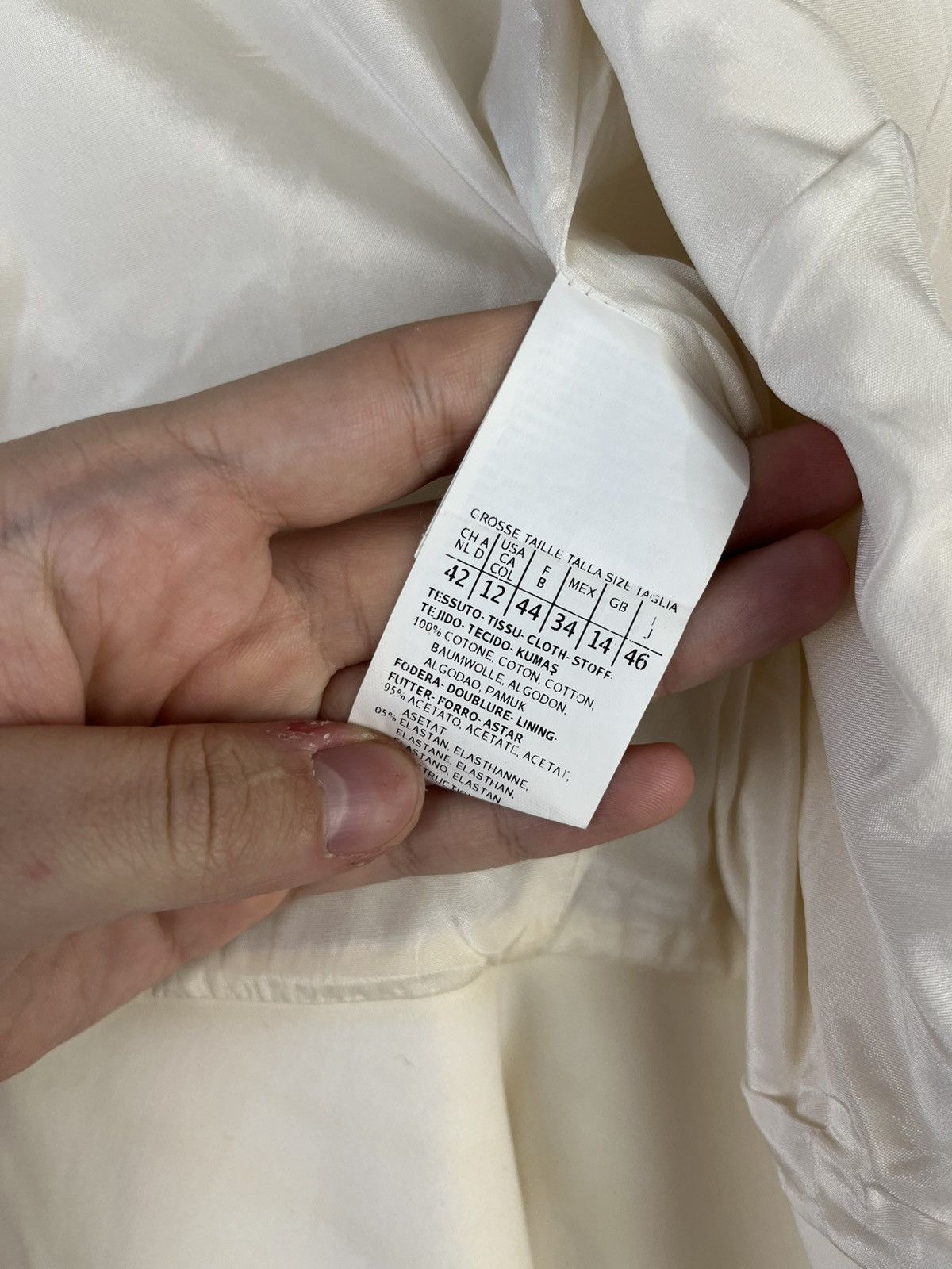 Max Mara Max Mara Luxury Cotton Full Zip Blazer Jacket Made in Italy Size L / US 10 / IT 46 - 8 Thumbnail