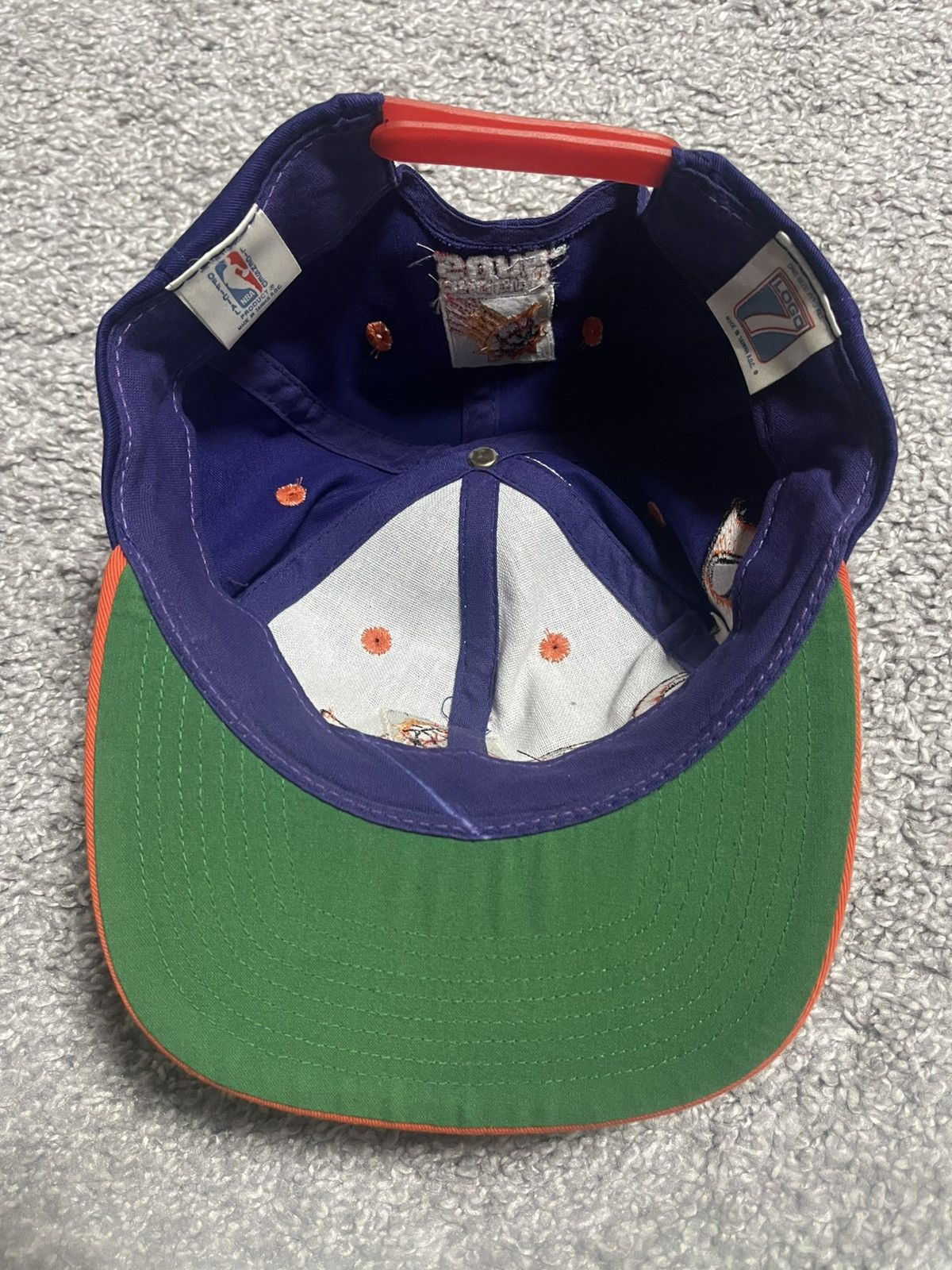 NBA × Vintage PHOENIX SUNS VINTAGE CAP 90s BASKETBALL CAP RETRO RARE NBA Size ONE SIZE - 8 Thumbnail