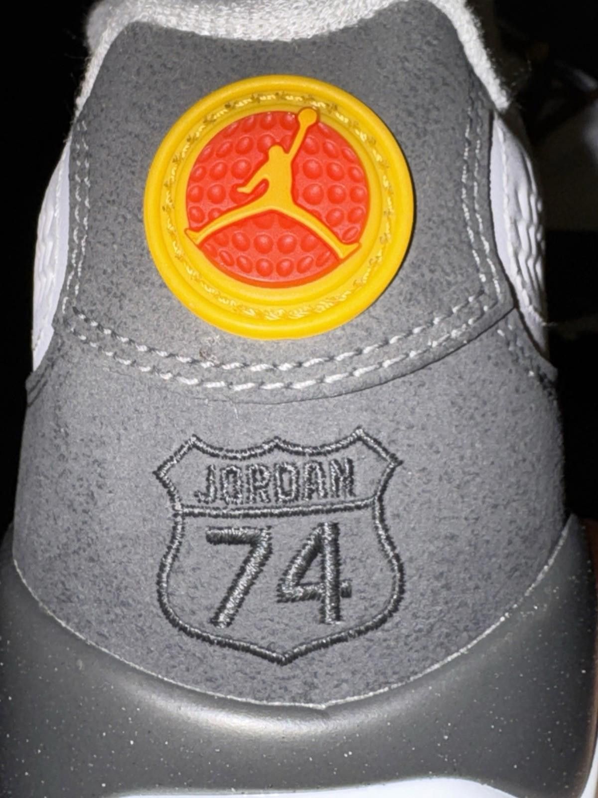 Nike Size 10 Men’s Nike Air Jordan 9 Golf Low NRG US Open Grey Size US 10 / EU 43 - 8 Thumbnail