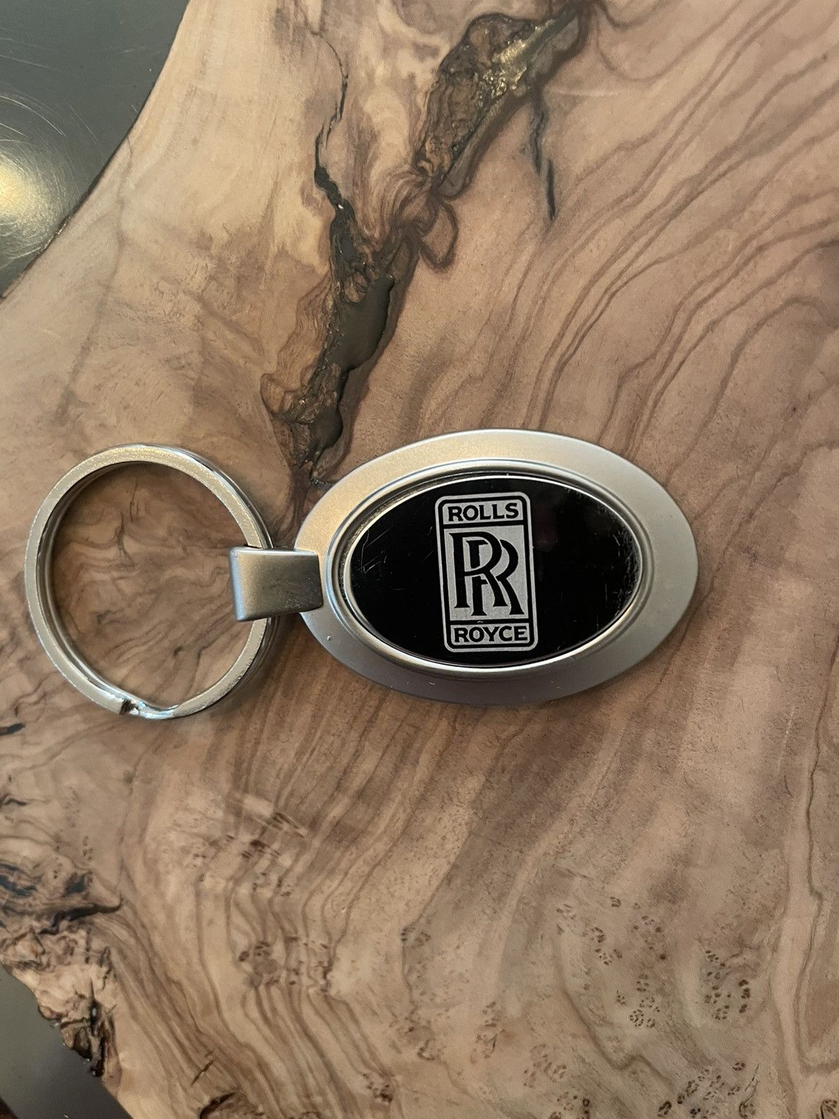 Hype ROLLS ROYCE BEVERLY HILLS CHROME KEYCHAIN FOB Grailed