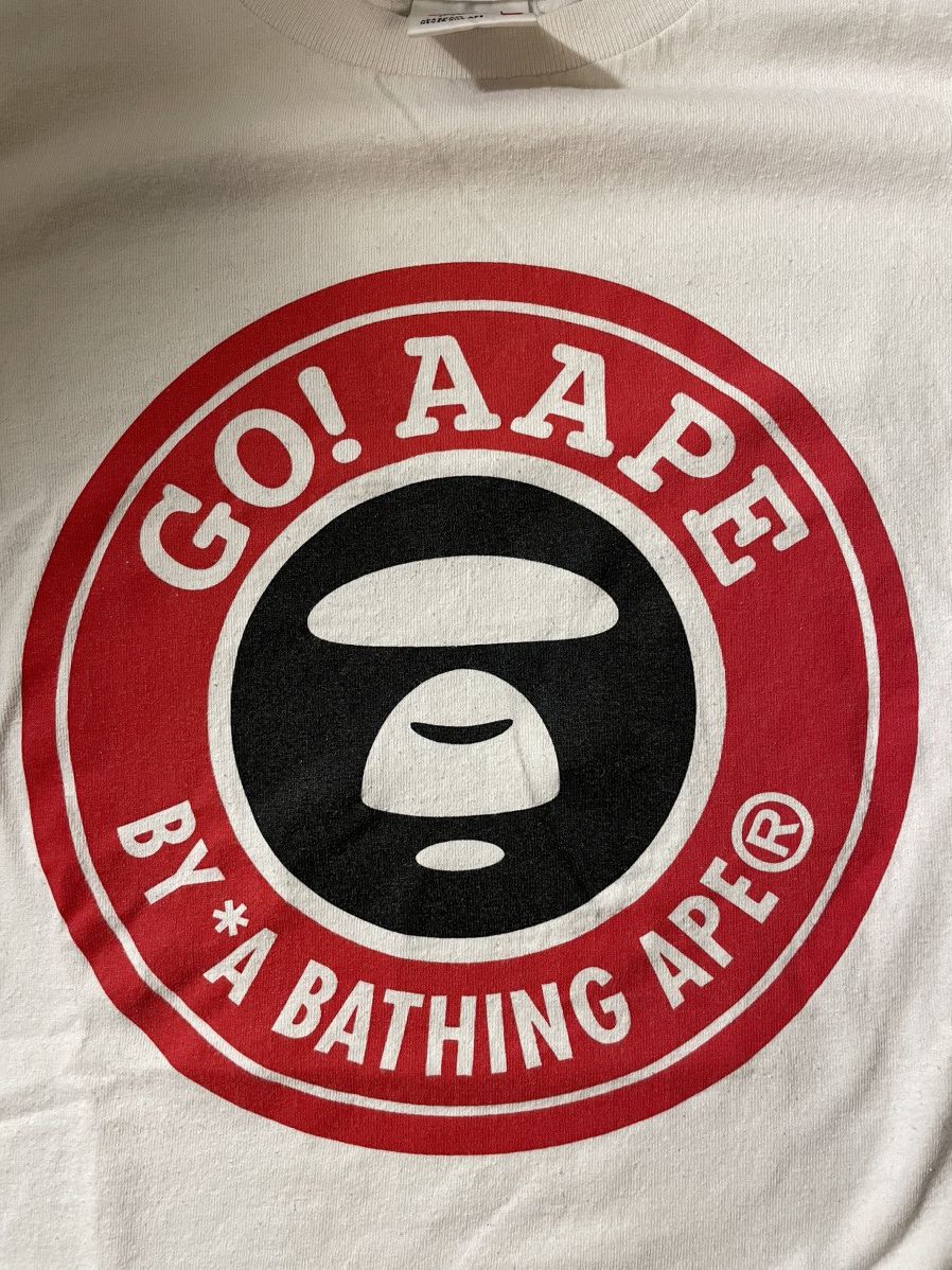 Aape × Bape Go Aape by Bathing Ape Tee Size US L / EU 52-54 / 3 - 2 Thumbnail