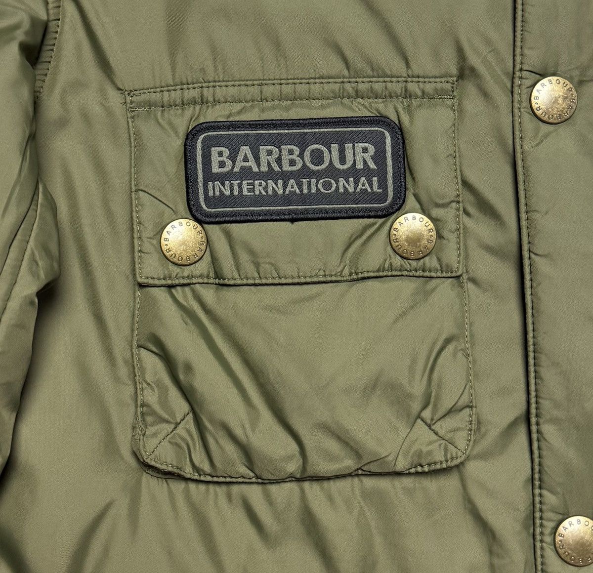 Barbour Barbour International Belted Quilted Jacket Logo Biker Size US M / EU 48-50 / 2 - 8 Thumbnail
