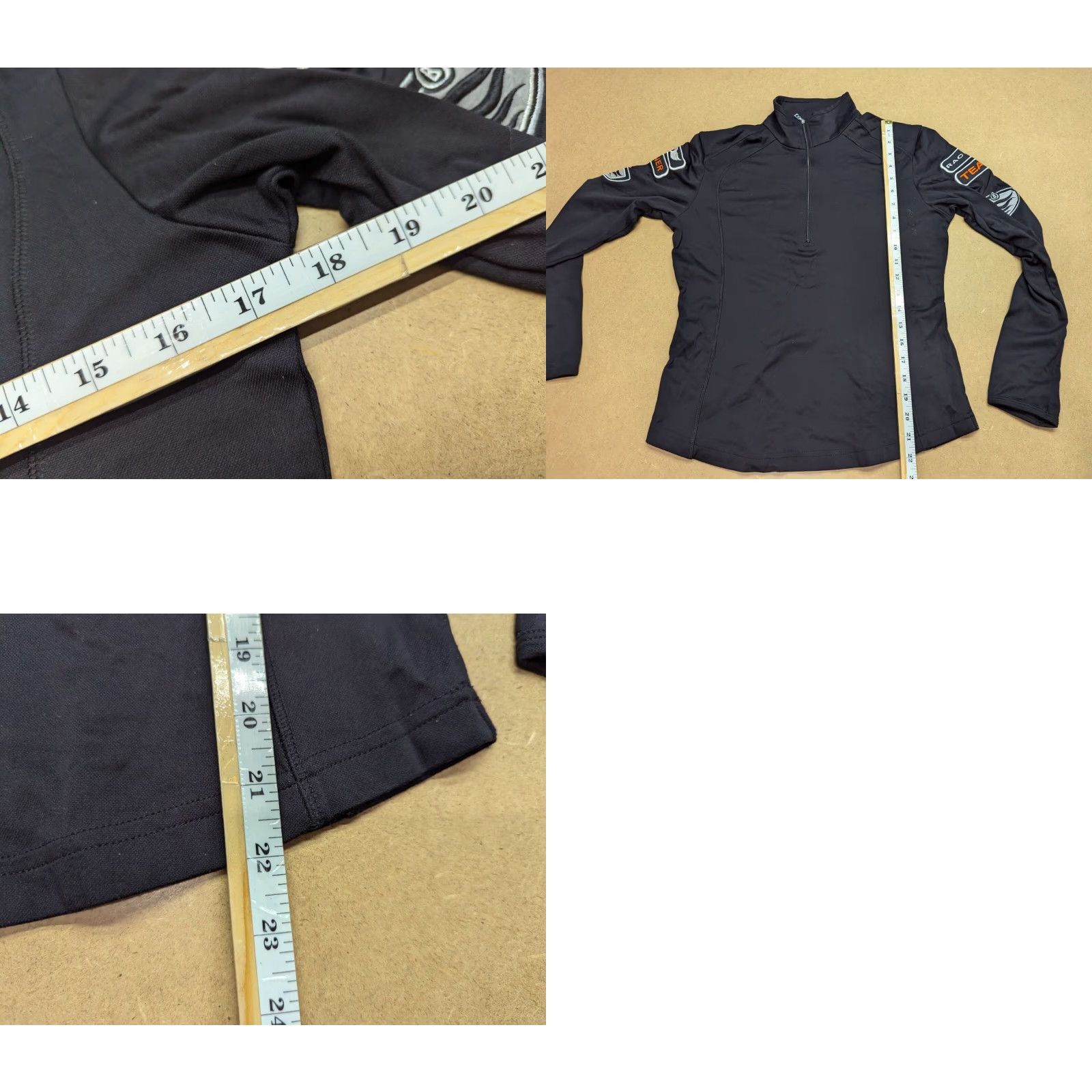 Bogner Bogner Racing Team Womens Base Layer Top Ski Black 1/2 Zip Size 40 XS? Size S / US 4 / IT 40 - 9 Thumbnail