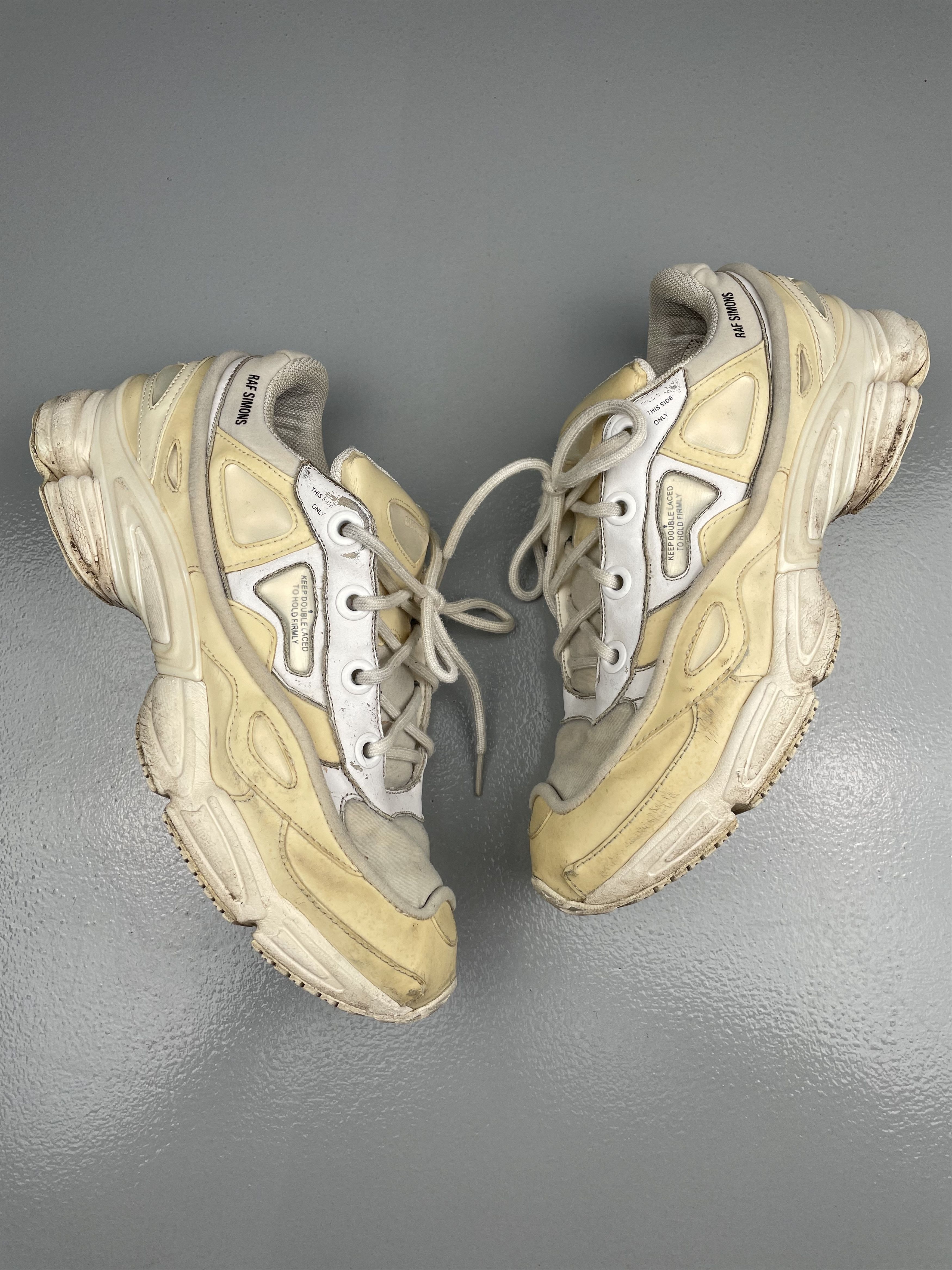 Adidas × Raf Simons adidas X Raf Simons S/S 2017 Ozweego Bunny (Cream) - size 44 Size US 10 / EU 43 - 3 Thumbnail