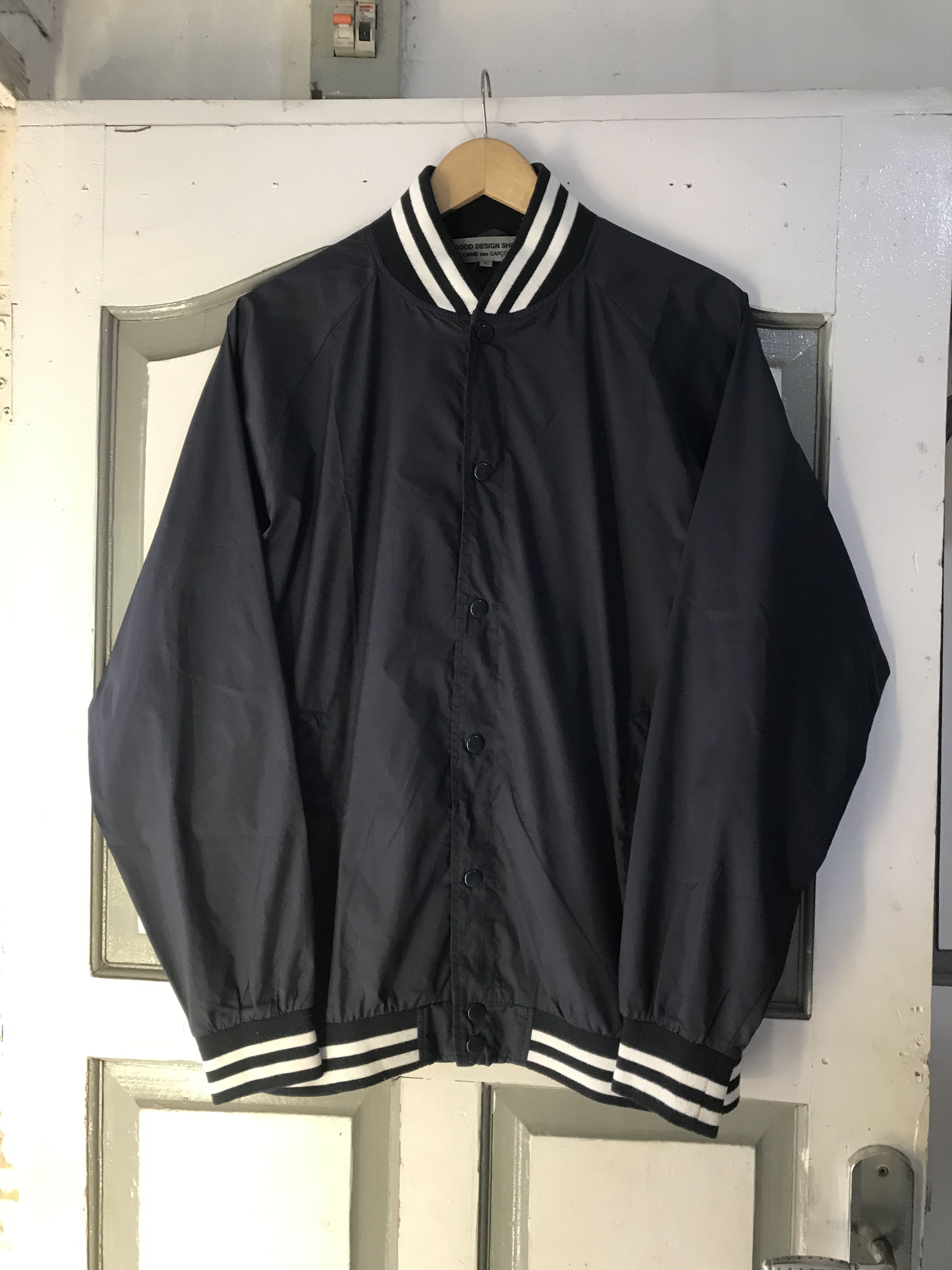 Comme des Garcons AD2016 Comme Des Garcons Varsity Jacket Size US L / EU 52-54 / 3 - 1 Thumbnail