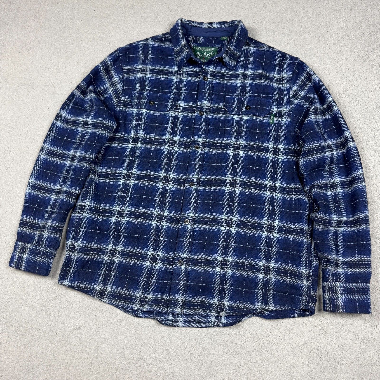 Woolrich Woolen Mills Woolrich Heavyweight Flannel Shirt Jacket XL Plaid Size US XL / EU 56 / 4 - 6 Thumbnail