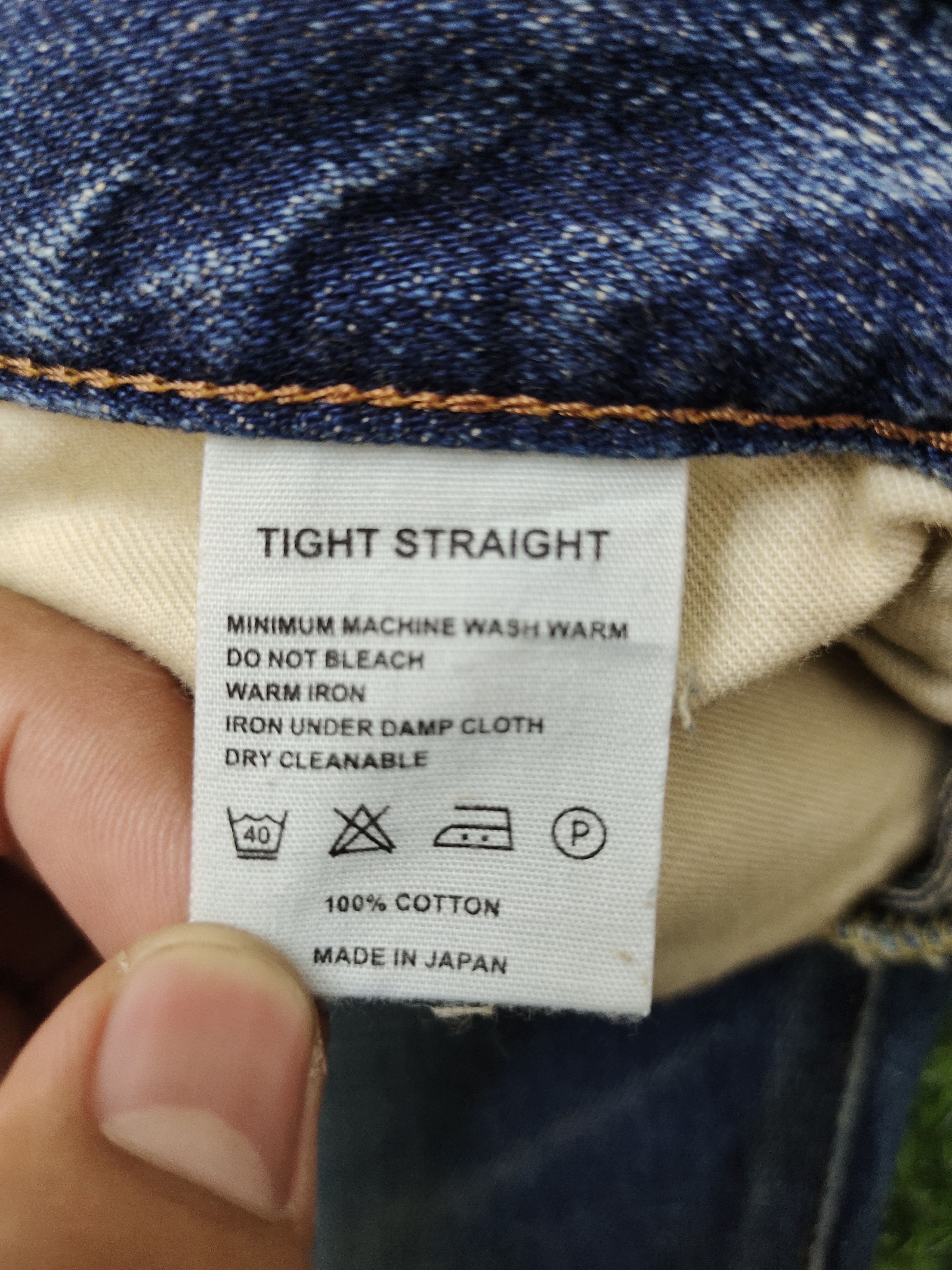HYKE Japanese Brand Hyke Tight Straight Clawamarks Denim Jeans Size US 28 / EU 44 - 15 Thumbnail