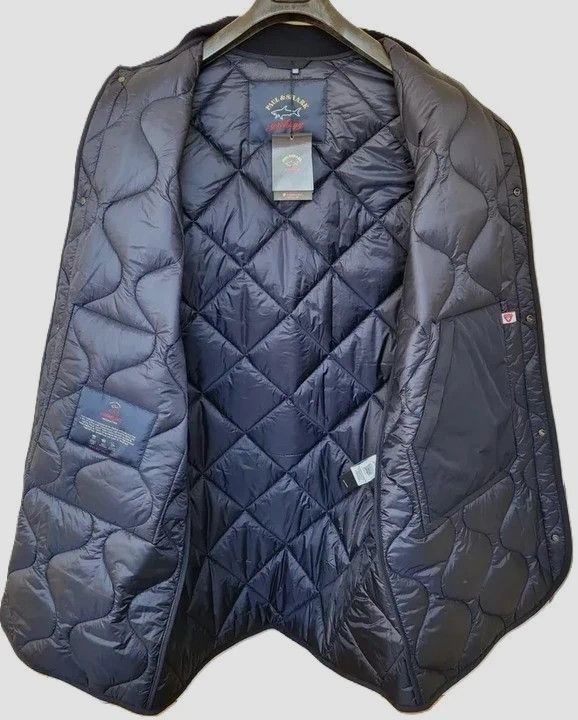 Paul & Shark RRP1600€ PAUL&SHARK sz L BOMBER COAT LONG QUILTED Size US L / EU 52-54 / 3 - 2 Thumbnail