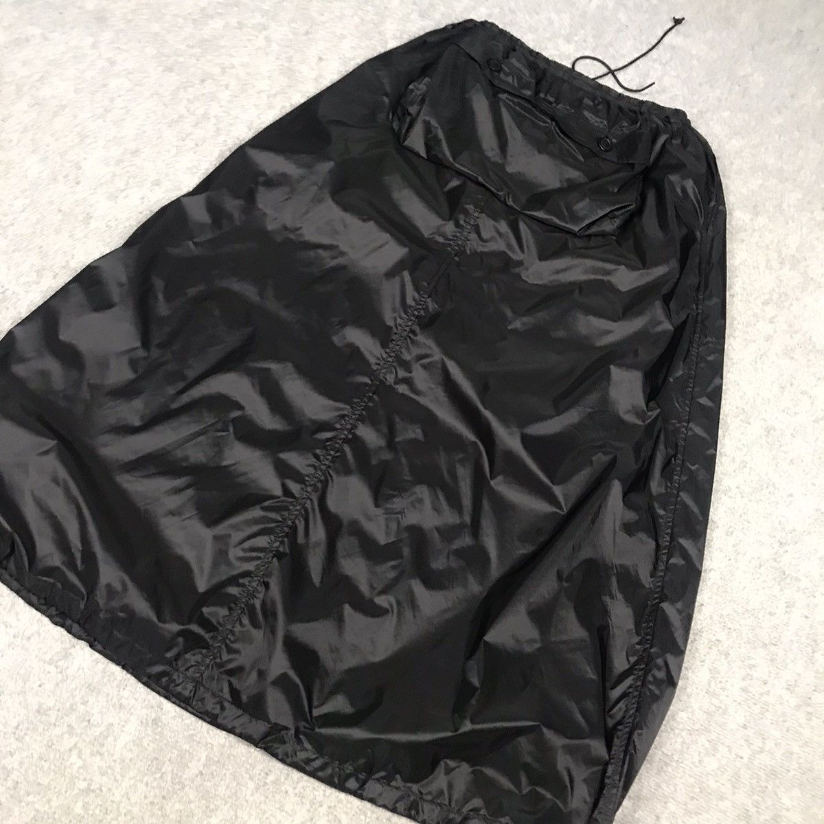 If Six Was Nine × Issey Miyake × Japanese Brand PLANTATION BY ISSEY MIYAKE WINDBREAKER MAXI SKIRT Size 30" / US 8 / IT 44 - 9 Thumbnail