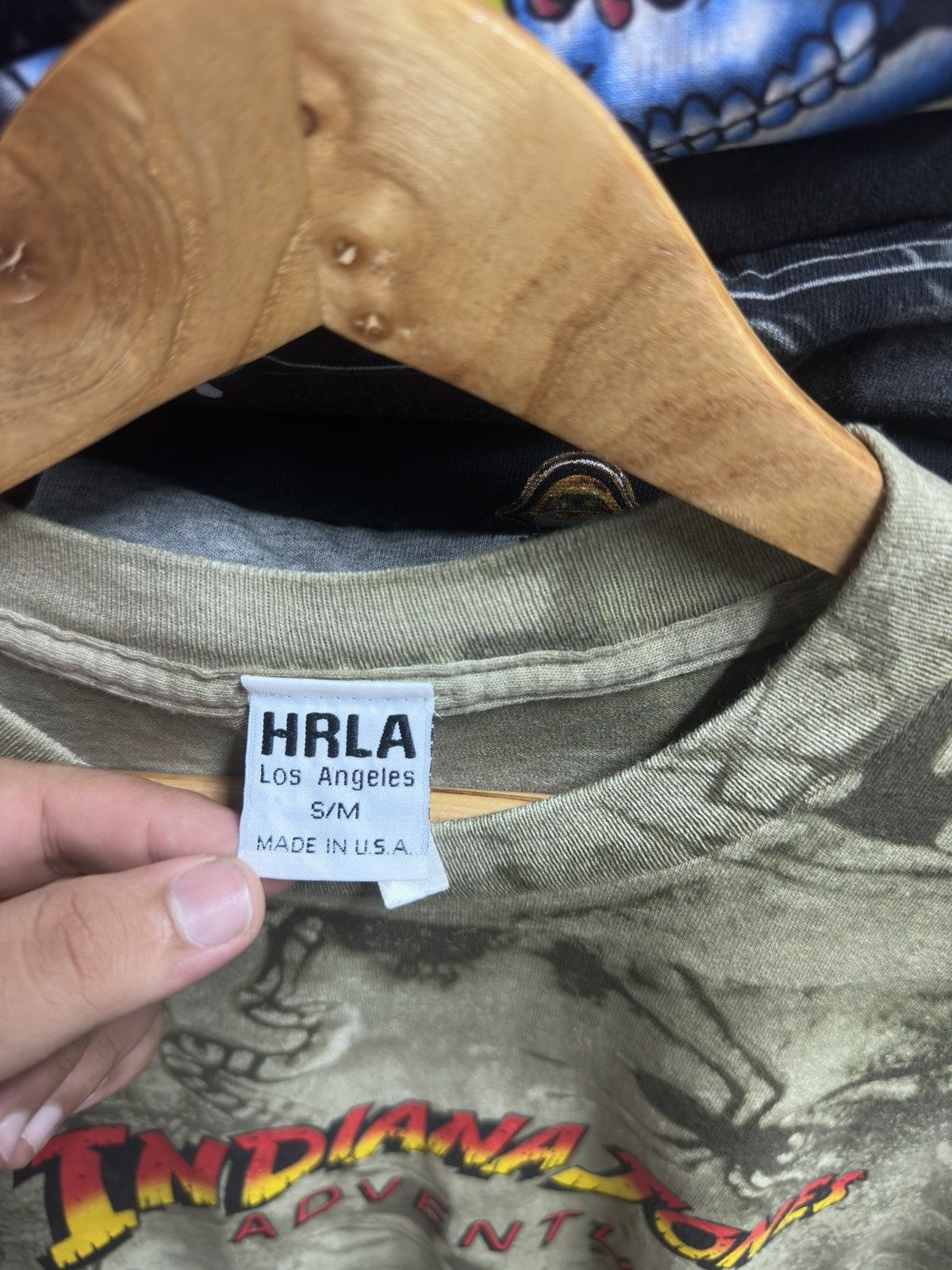 Other RARE🔥 Vtg 90s Indiana Jones ovp tee Size US M / EU 48-50 / 2 - 3 Thumbnail