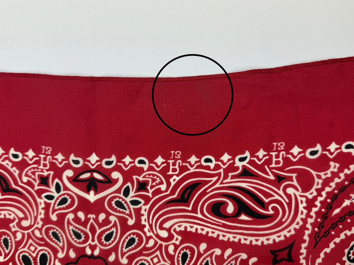 R13 SILK BANDANA Size ONE SIZE - 3 Thumbnail
