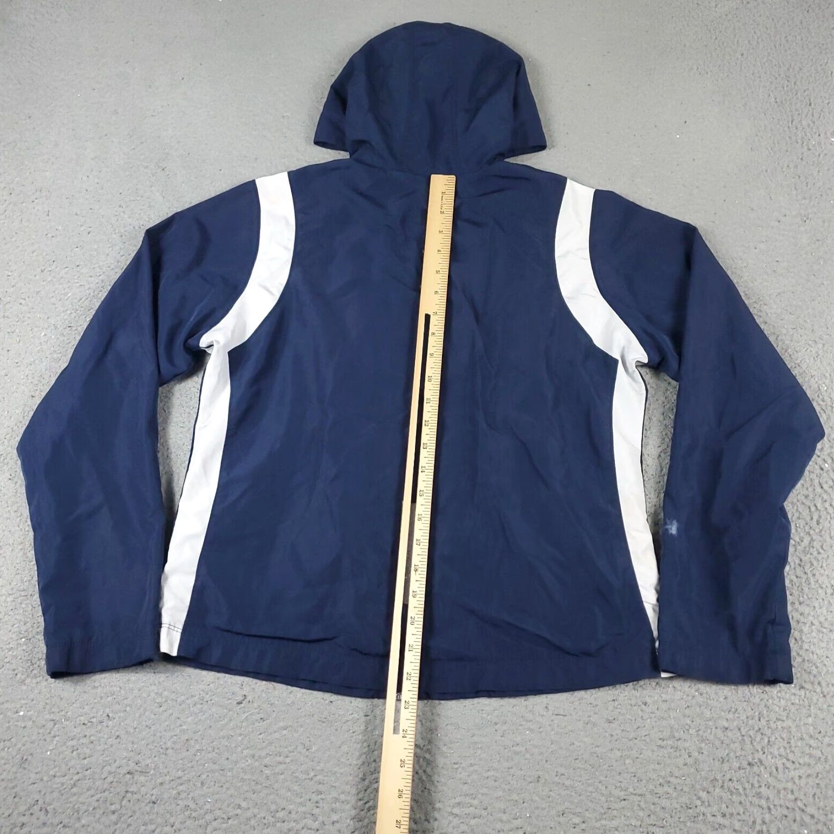 Reebok Reebok Jacket Womens Large Blue Vintage Full Zip Windbreaker Jacket Womens L Blue Vintage Full Zip Up Windbreaker Size L / US 10 / IT 46 - 6 Thumbnail
