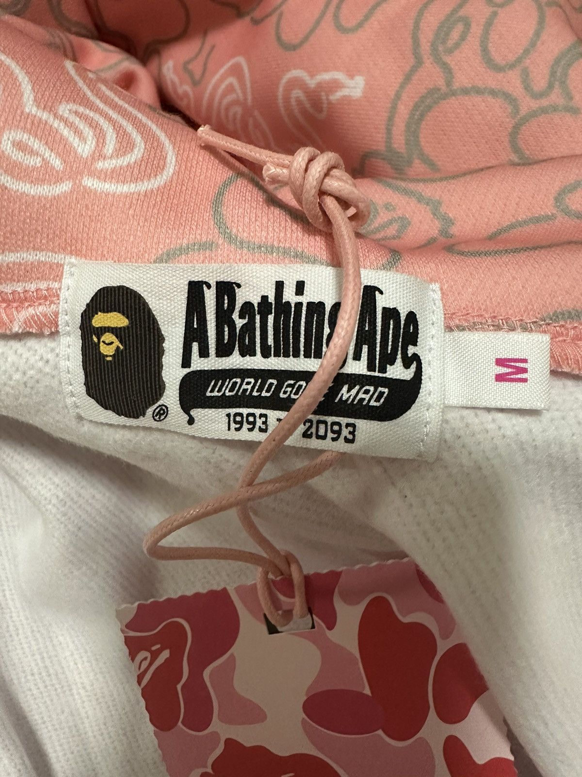 Bape BAPE X Razor neon camo shark full zip hoodie Size M / US 6-8 / IT 42-44 - 6 Thumbnail