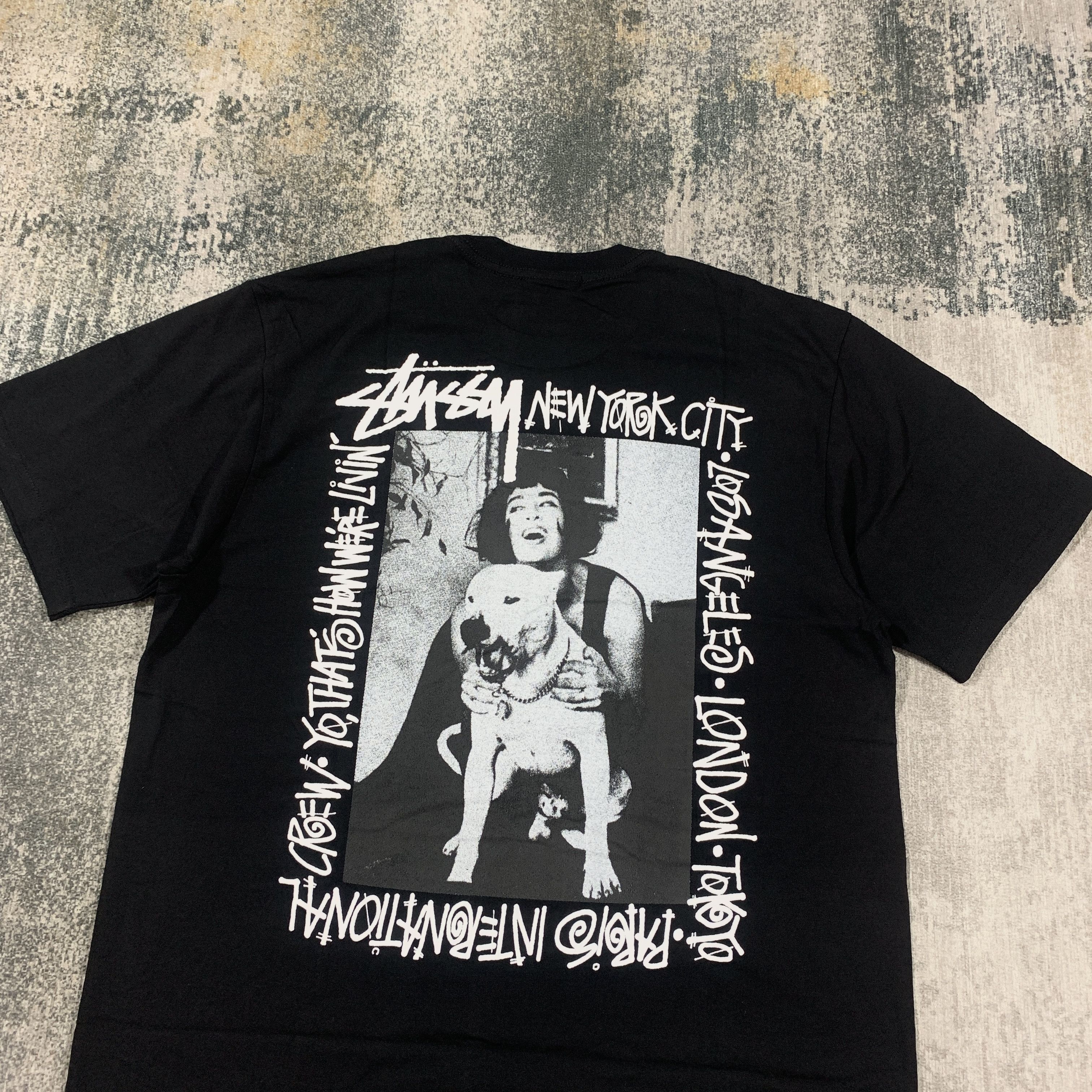 Stussy NWT Stussy How We're Livin' Pig Dyed Tee Medium Size US M / EU 48-50 / 2 - 2 Thumbnail