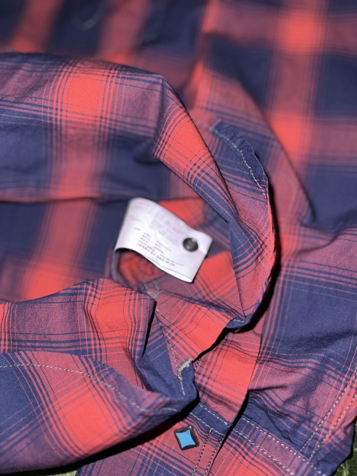 EASTLOGUE [M] Eastlogue Tartan Check Western Shirt Red/Navy Size US M / EU 48-50 / 2 - 6 Thumbnail