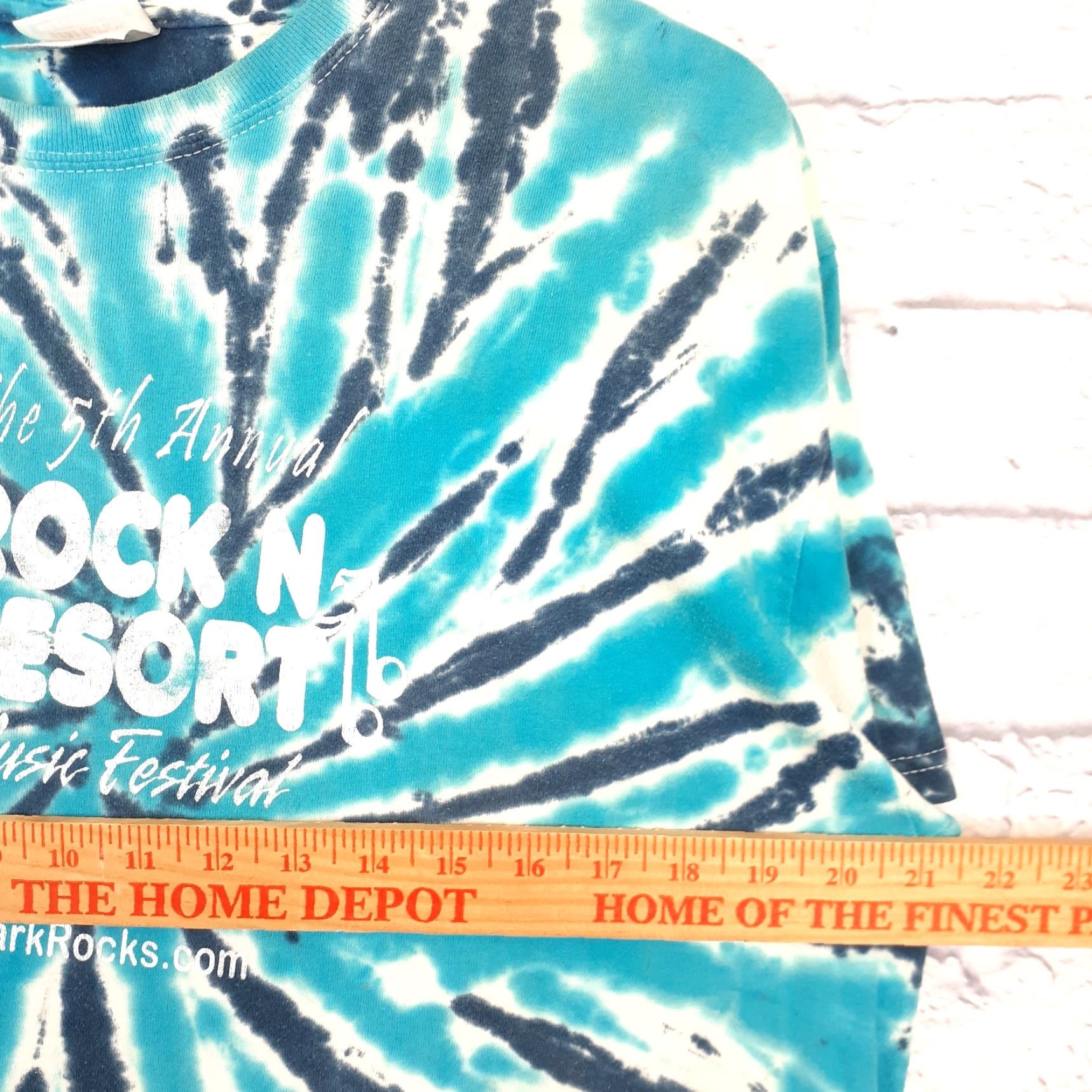 Hanes Vtg Rock n Resort Signed Gregg Rolie Music Festival Tie Dye T Shirt Fits Small Size US S / EU 44-46 / 1 - 4 Thumbnail
