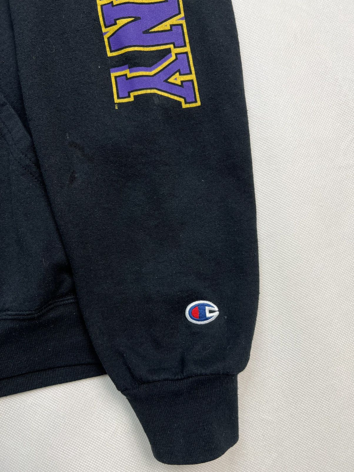 Champion × Vintage Hoodie Champion Ualbany vintage black Size US S / EU 44-46 / 1 - 5 Thumbnail