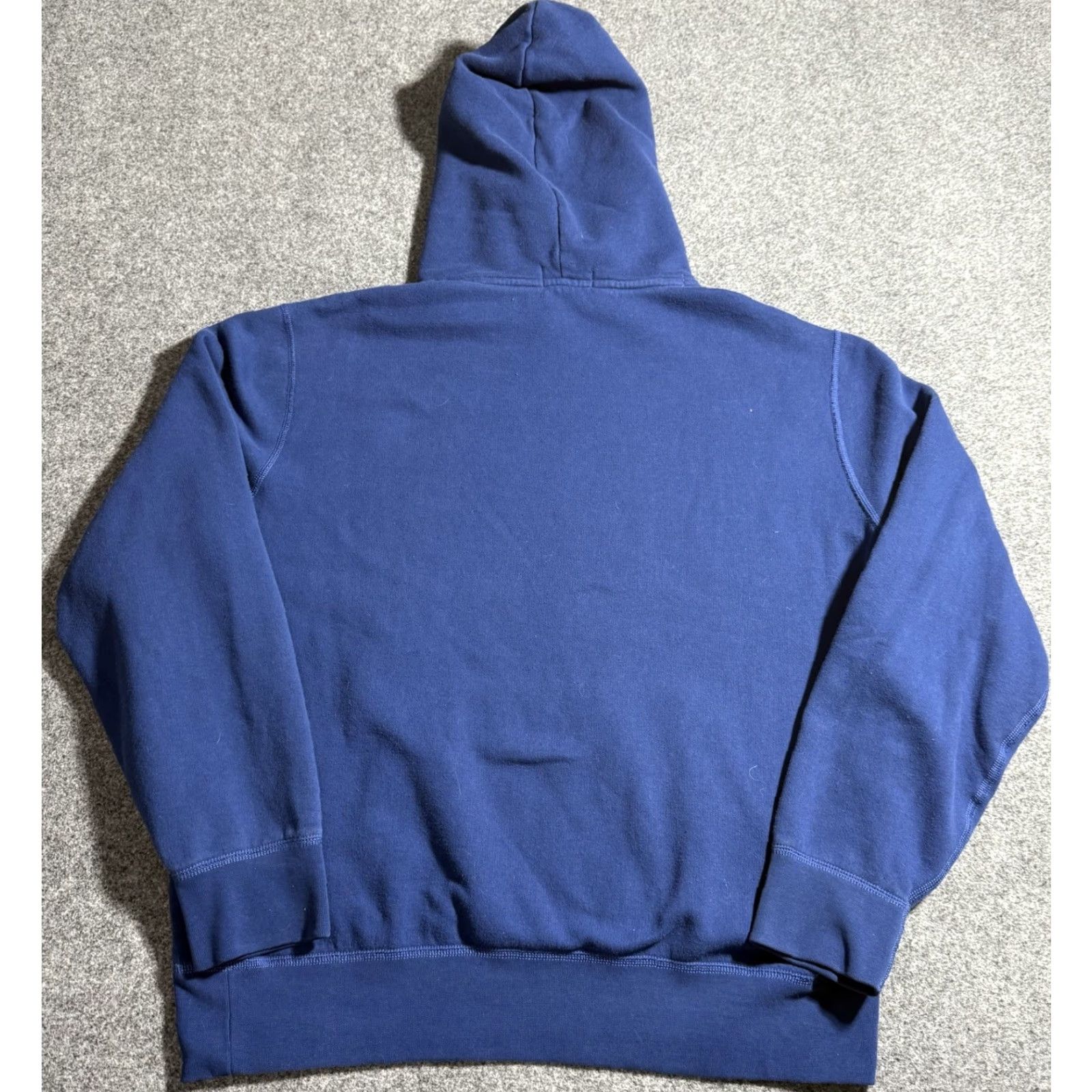 Polo Ralph Lauren Polo Ralph Lauren Hoodie Cotton-Blend Jersey Blue L Men Pullover Sweatshirt Fleece Size Large Tight Drawstring Size US L / EU 52-54 / 3 - 2 Thumbnail
