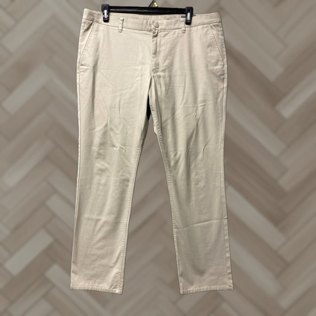 Bonobos Bonobos Chino Pants Men Regular Beige 40x32 Straight Slim / 0566 Size US 40 / EU 56 - 1 Thumbnail