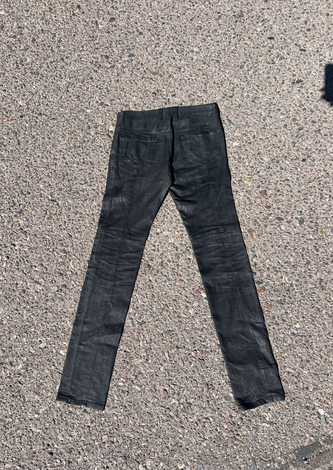 Comme Ca Ism Comme Ca Ism - Waxed Denim Pants Size US 31 - 3 Thumbnail