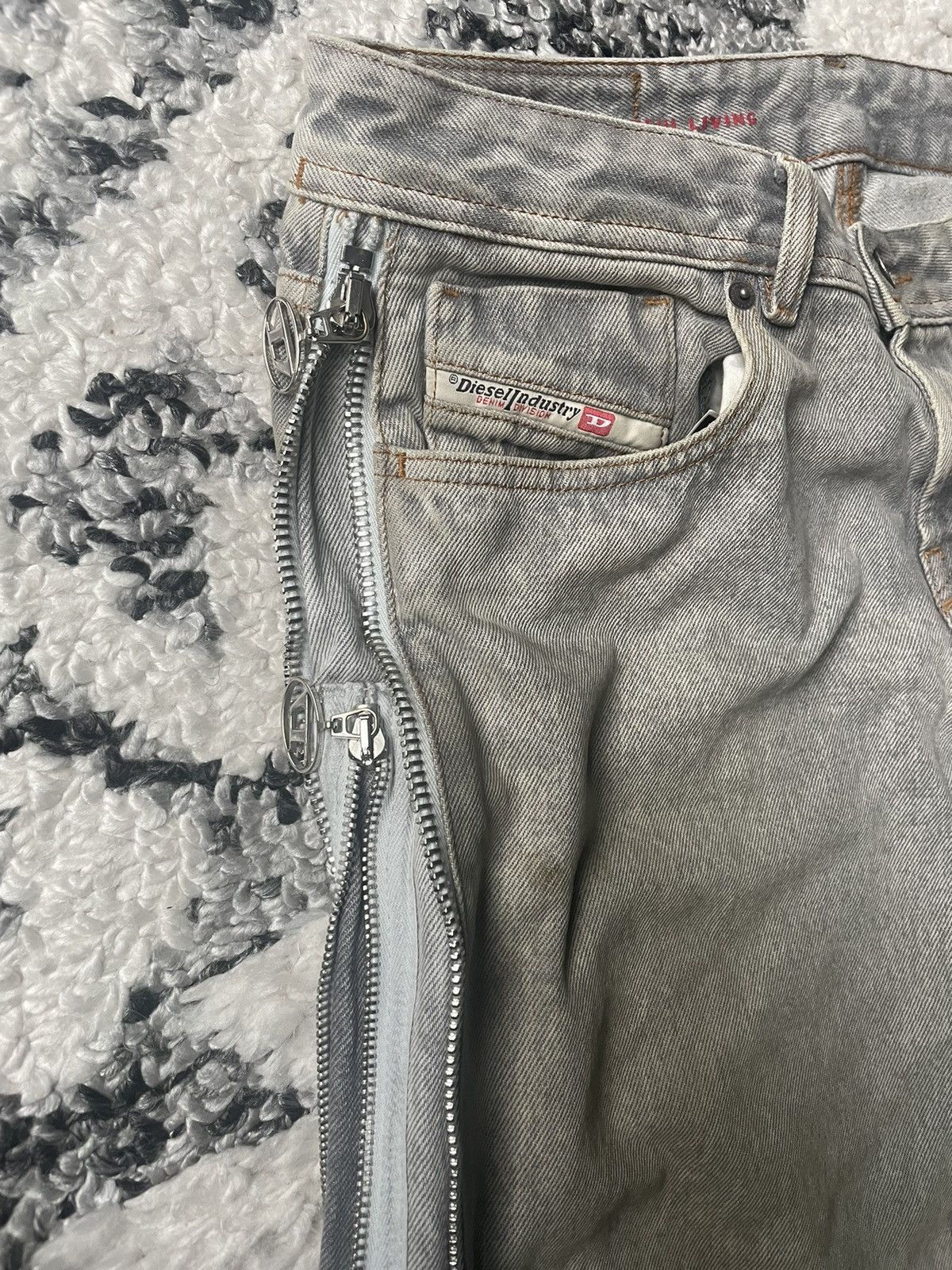 Diesel Zip denim Size US 29 - 3 Thumbnail