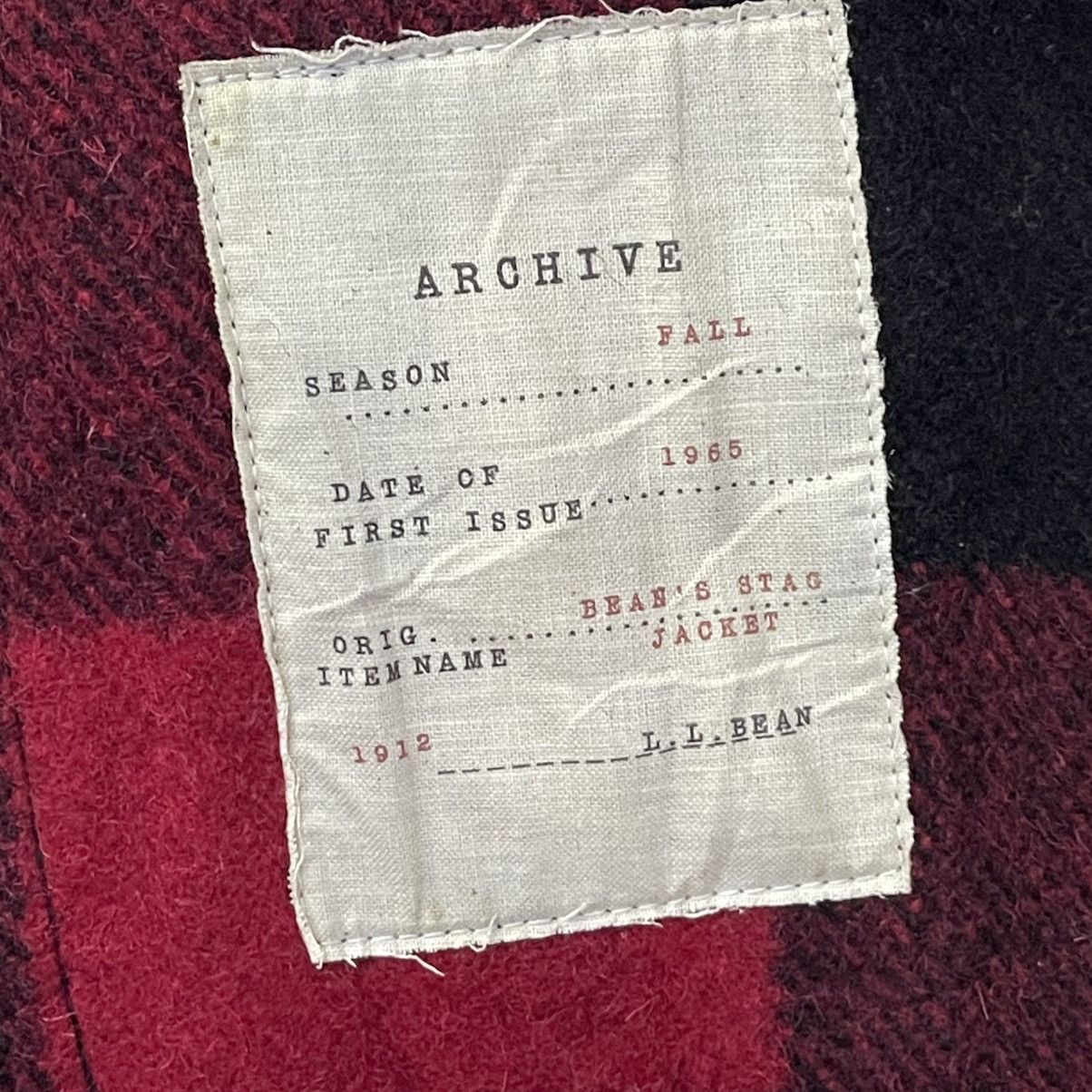 L.L. Bean L.L. Bean Archive Collection: 1965 Bean’s Stag Jacket Wool Size US S / EU 44-46 / 1 - 11 Thumbnail