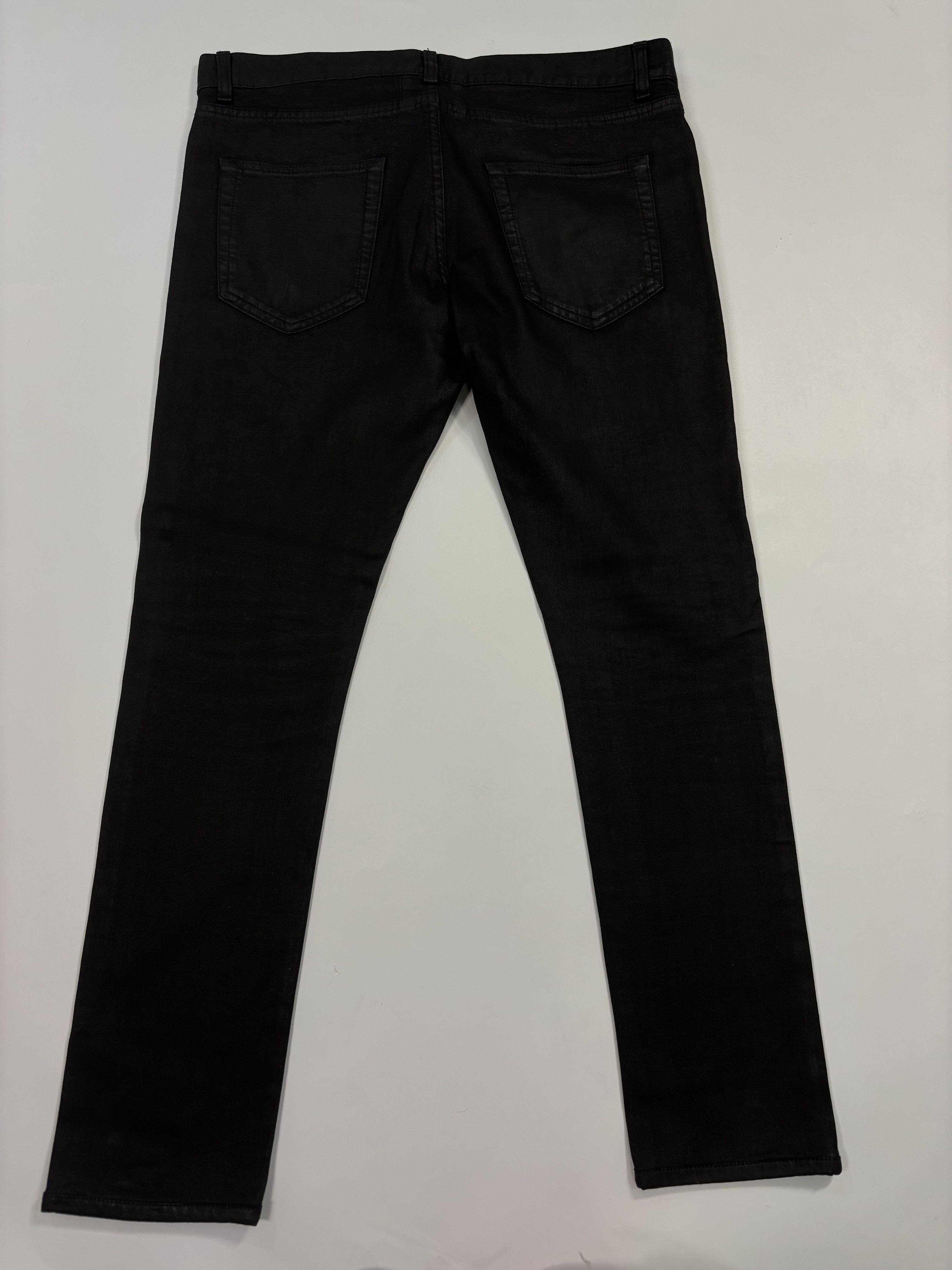 Saint Laurent Paris Saint Laurent Paris Black Jeans Size US 32 / EU 48 - 4 Thumbnail