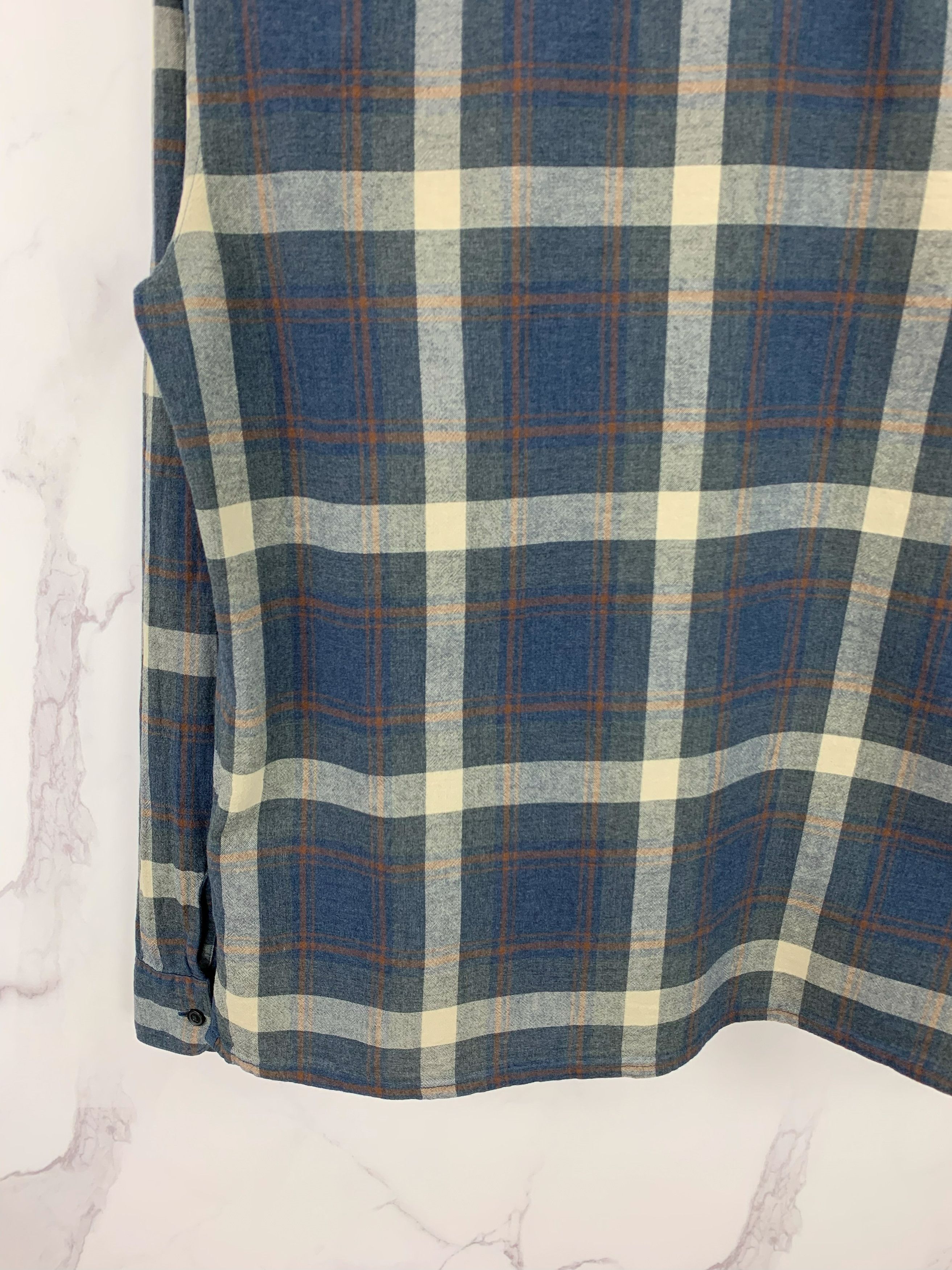 Allsaints AllSaints Shirt Lauderhill Long Sleeve Check Pattern Shirt L Size US L / EU 52-54 / 3 - 6 Thumbnail