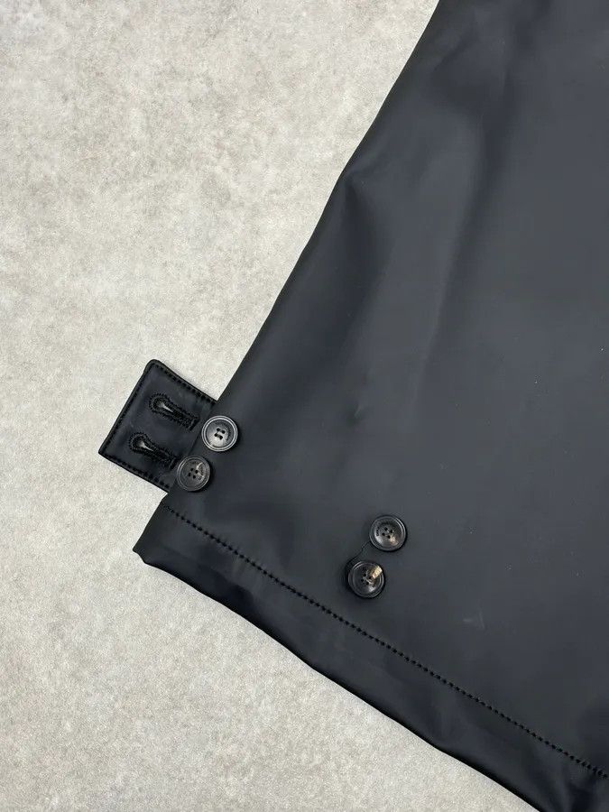 Emporio Armani AW2022 Emporio Armani Black Eco Leather Cargo Pants Size US 34 / EU 50 - 11 Thumbnail