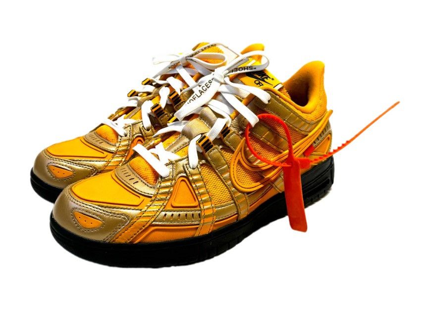 Nike × Off-White × Virgil Abloh Nike Air Rubber Dunk Off-White University Gold Size US 9 / EU 42 - 1 Thumbnail