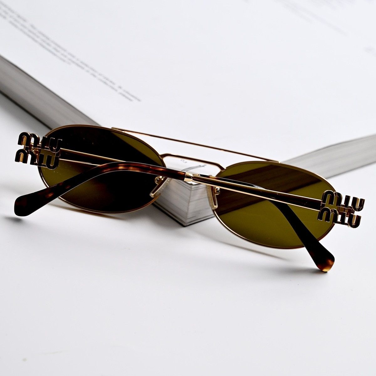 Miu Miu MIU MIU 0MU 54ZS SUNGLASSES Size ONE SIZE - 11 Thumbnail