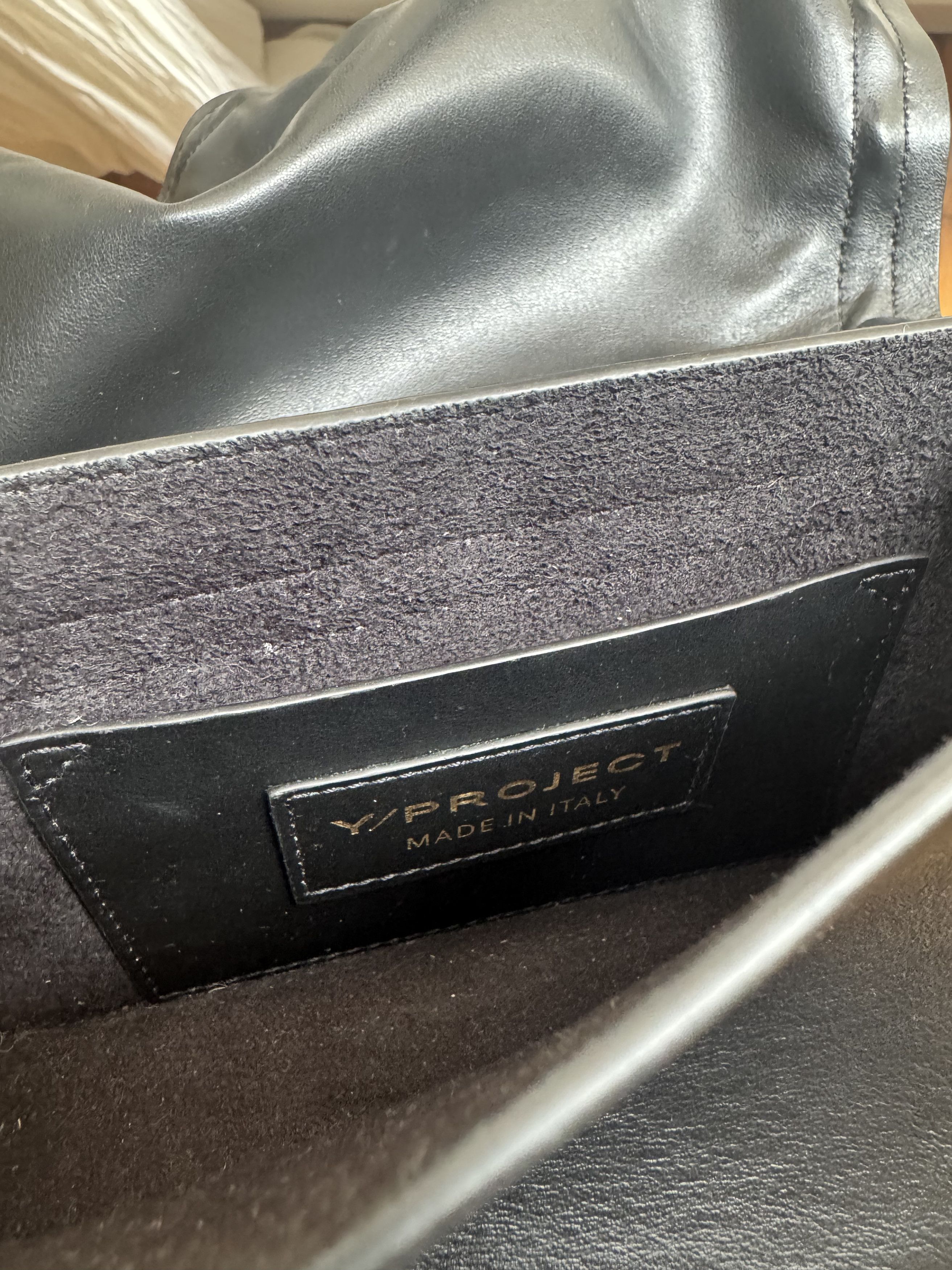 Y/Project Y/Project Mini Wire Leather Bag Size ONE SIZE - 7 Thumbnail