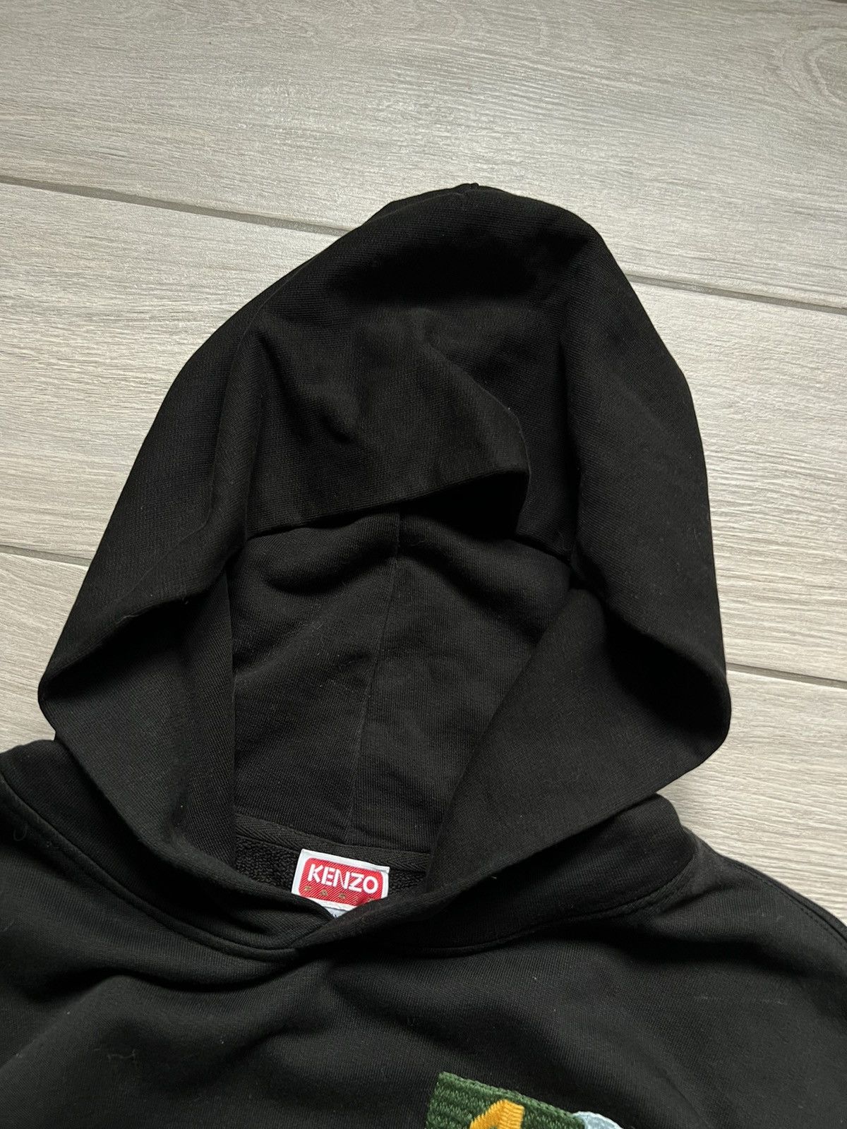 Kenzo KENZO Paris Classic Logo Hoodie Black Size US XL / EU 56 / 4 - 9 Thumbnail