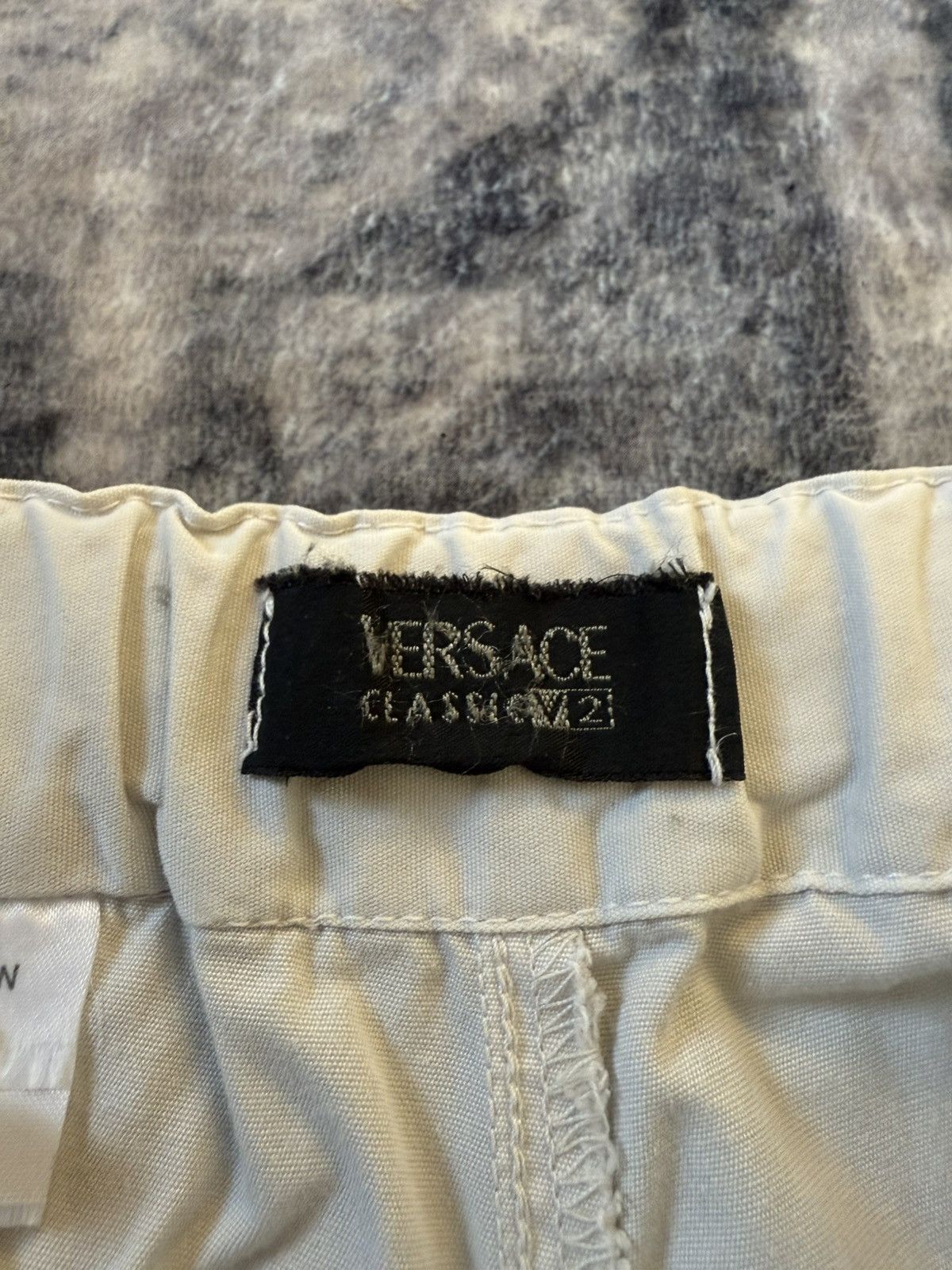 Versace Versace Classic V2 Wide Cargo Pants Italian Made Size US 30 / EU 46 - 18 Thumbnail