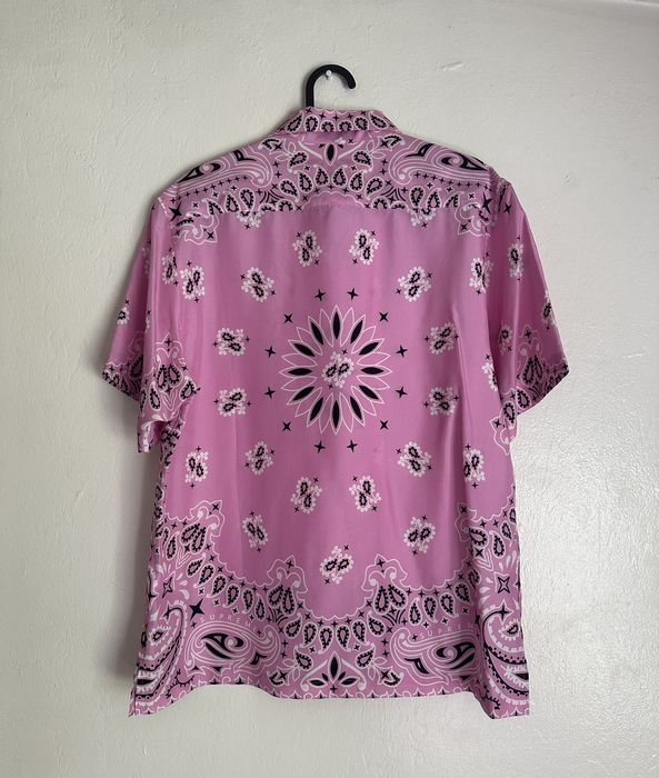 Supreme Bandana Silk S/S Shirt | Grailed