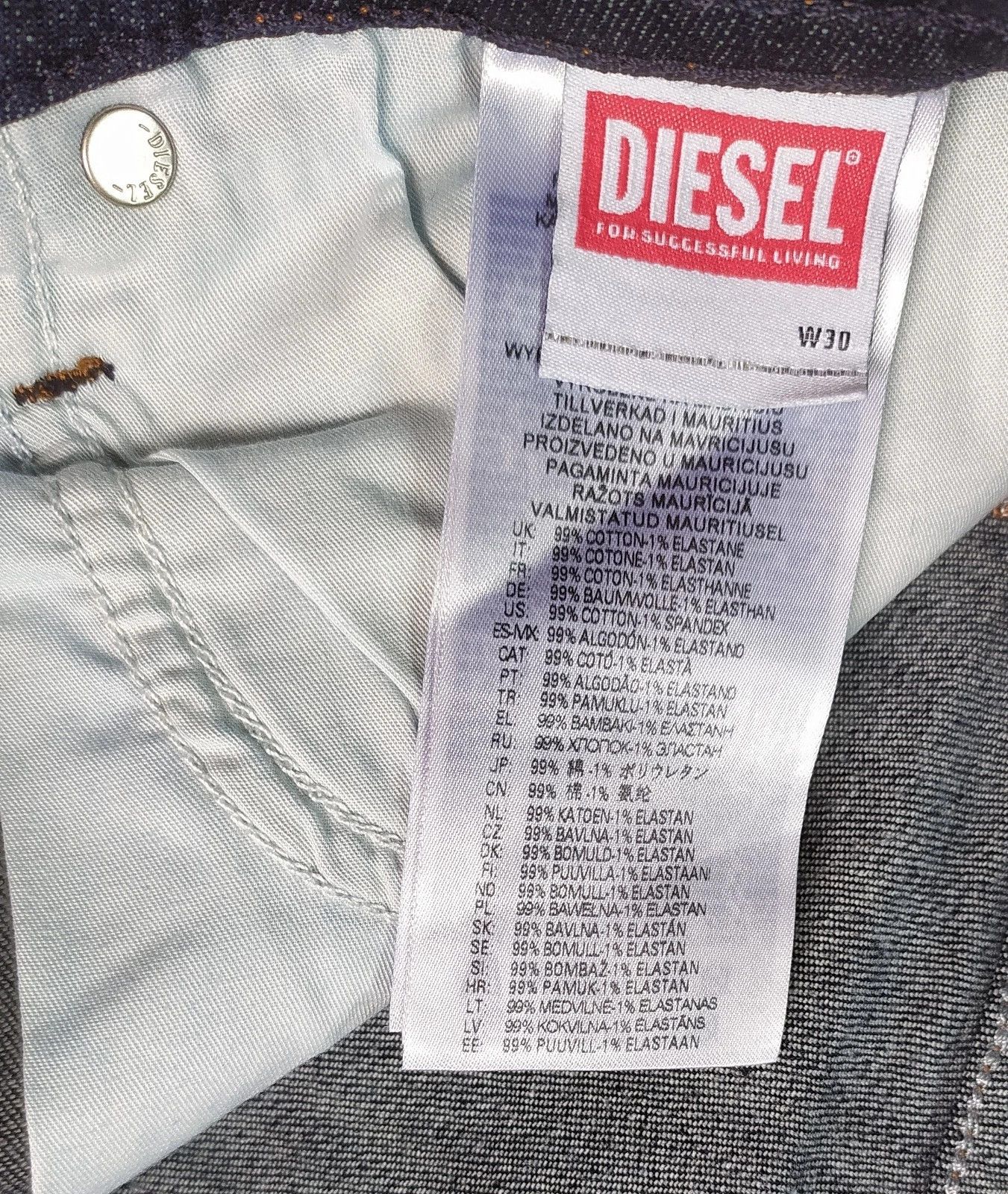 Diesel Diesel THOMMER-X L.32 MENS JEANS T/9765 Size US 30 / EU 46 - 7 Thumbnail