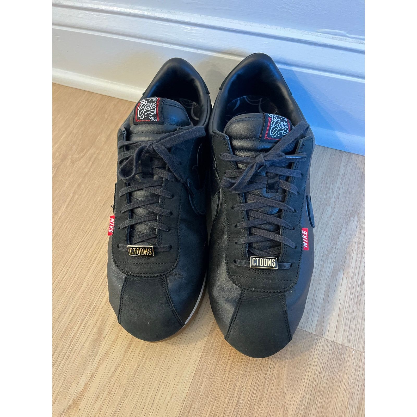 Nike Nike Cortez Mister Cartoon BlackLA tattoo US size 12 EUC Size US 12 / EU 45 - 2 Thumbnail